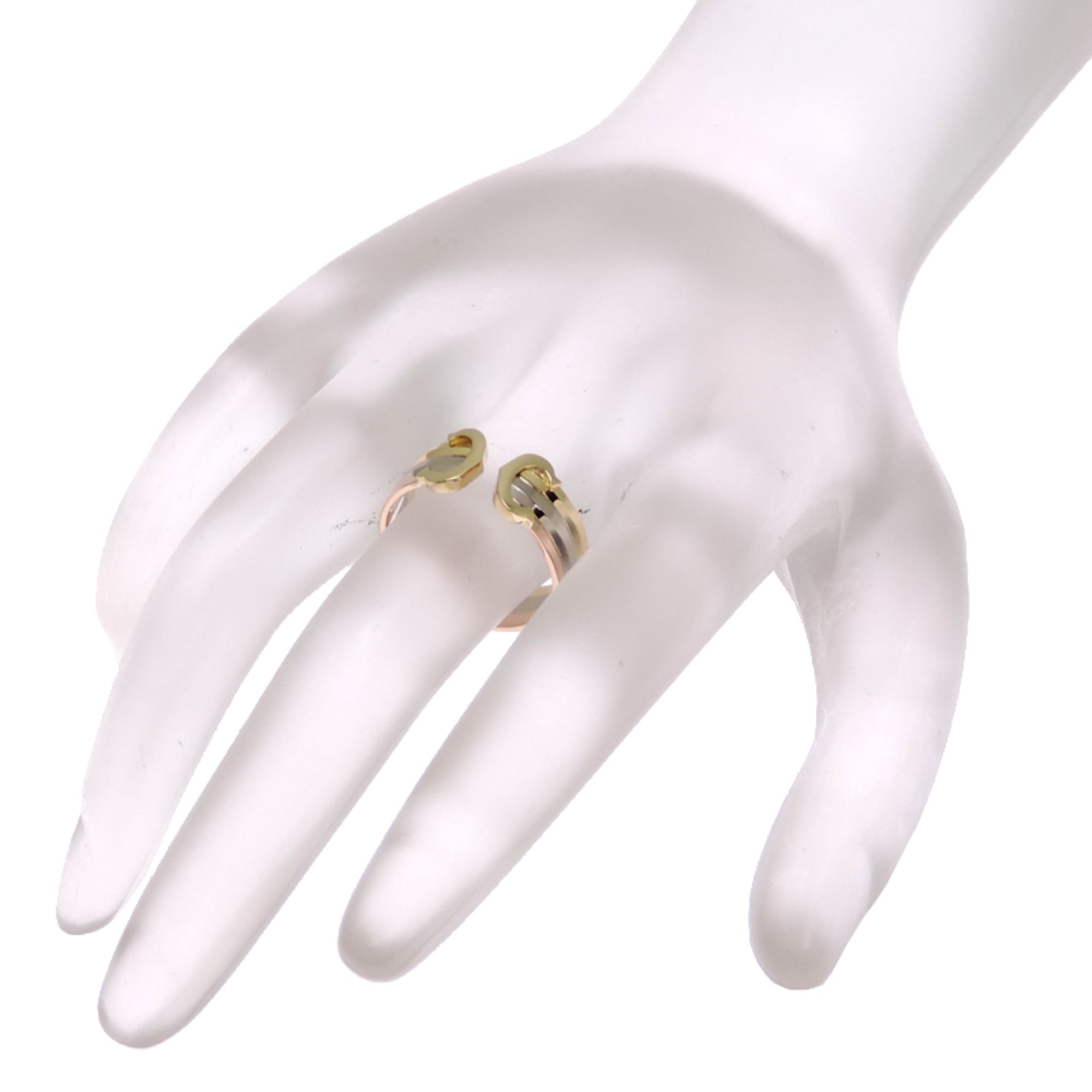 Cartier Yellow Gold (18K) Pink Gold (18K) White Gold (18K) Band Ring (Pre-Owned)