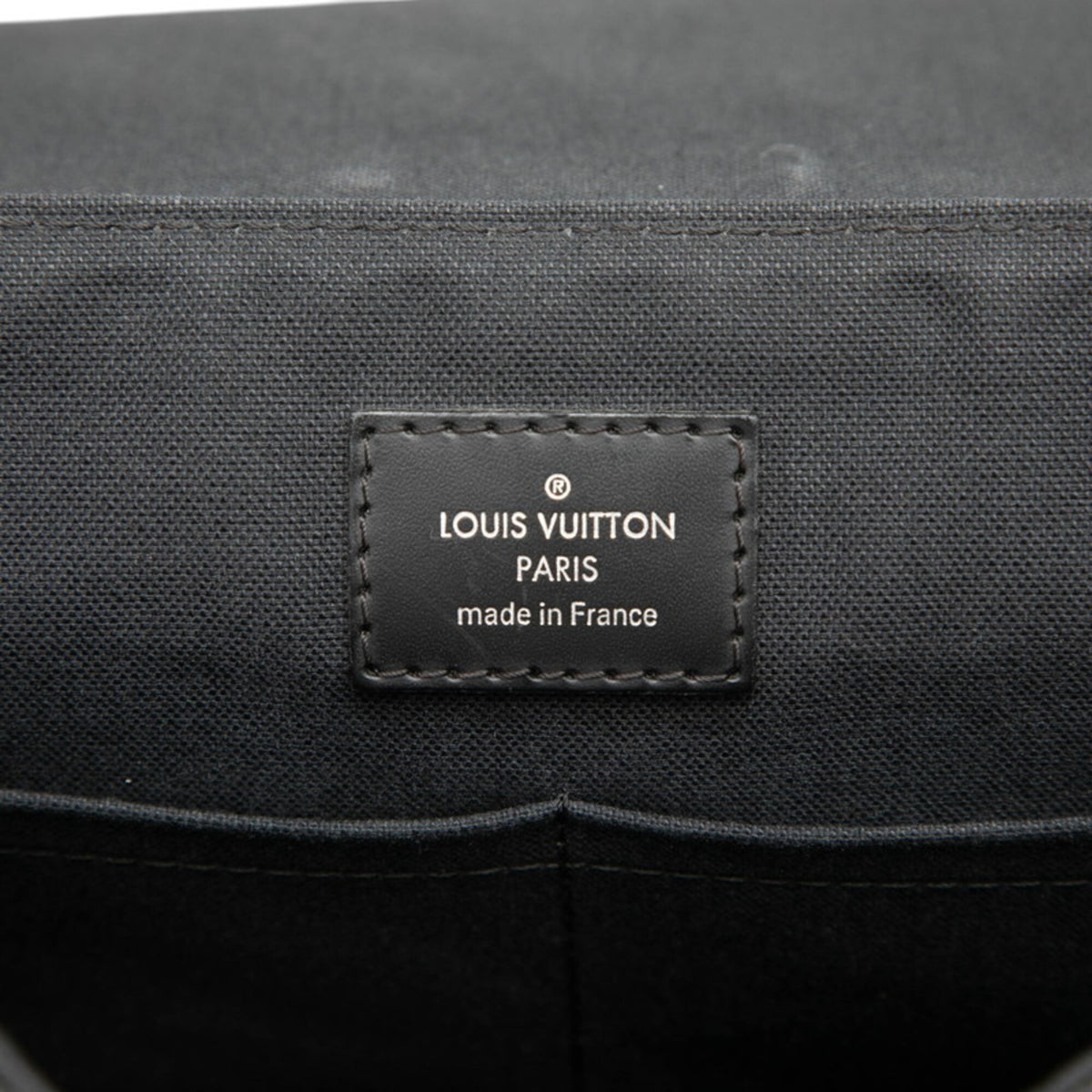 Louis Vuitton Damier Graphite Black Pvc Messenger Bag Shoulder Bag (Pre-Owned)