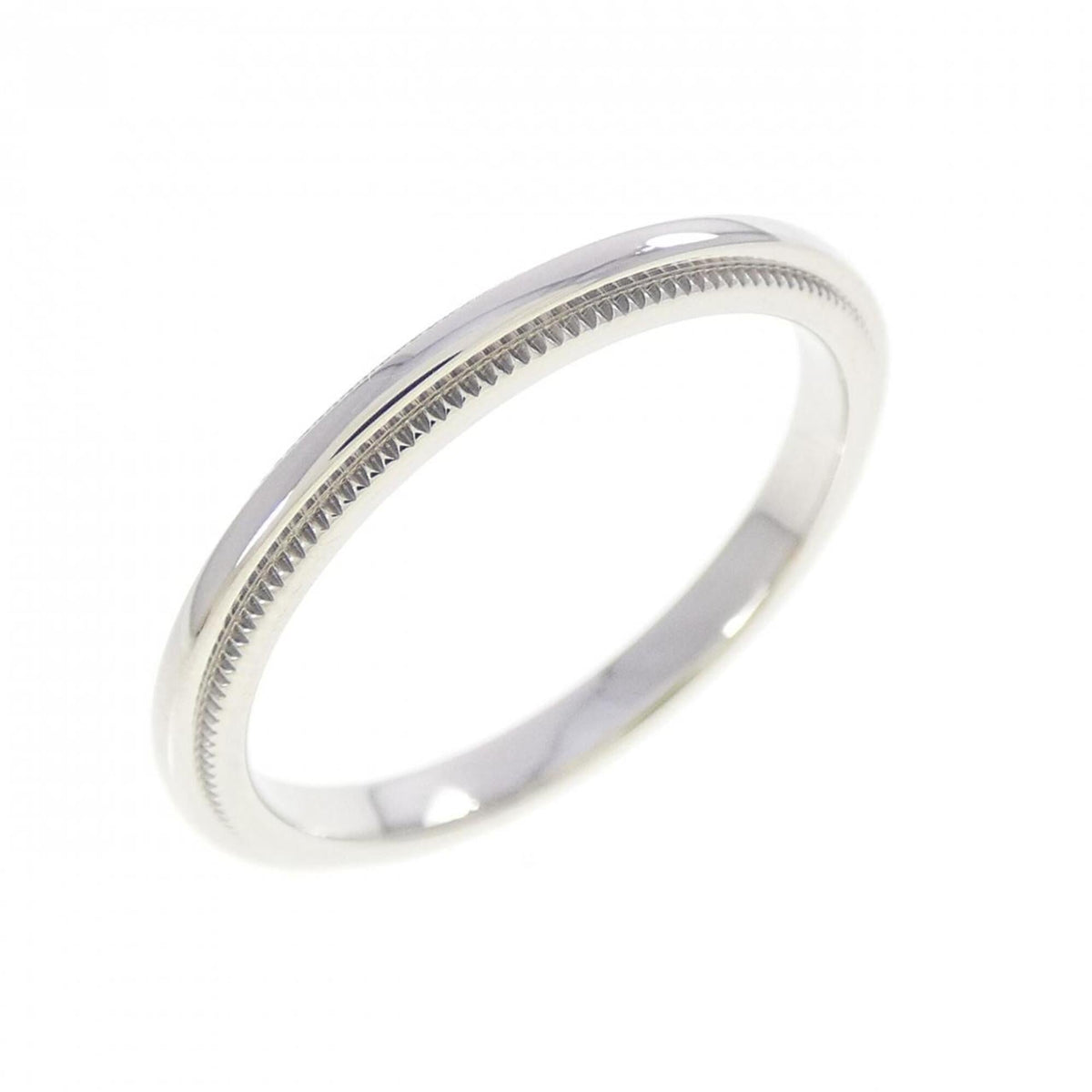 Tiffany Platinum 950 Band Ring (Pre-Owned)