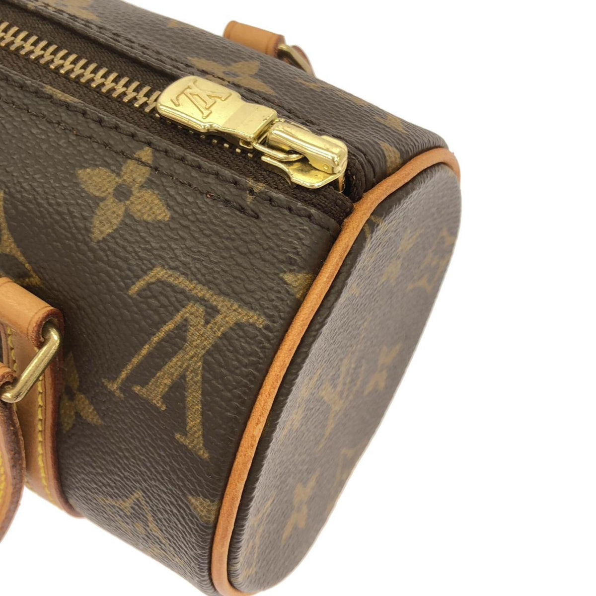Louis Vuitton Brown Coated Canvas Handbag (Pre-Owned)