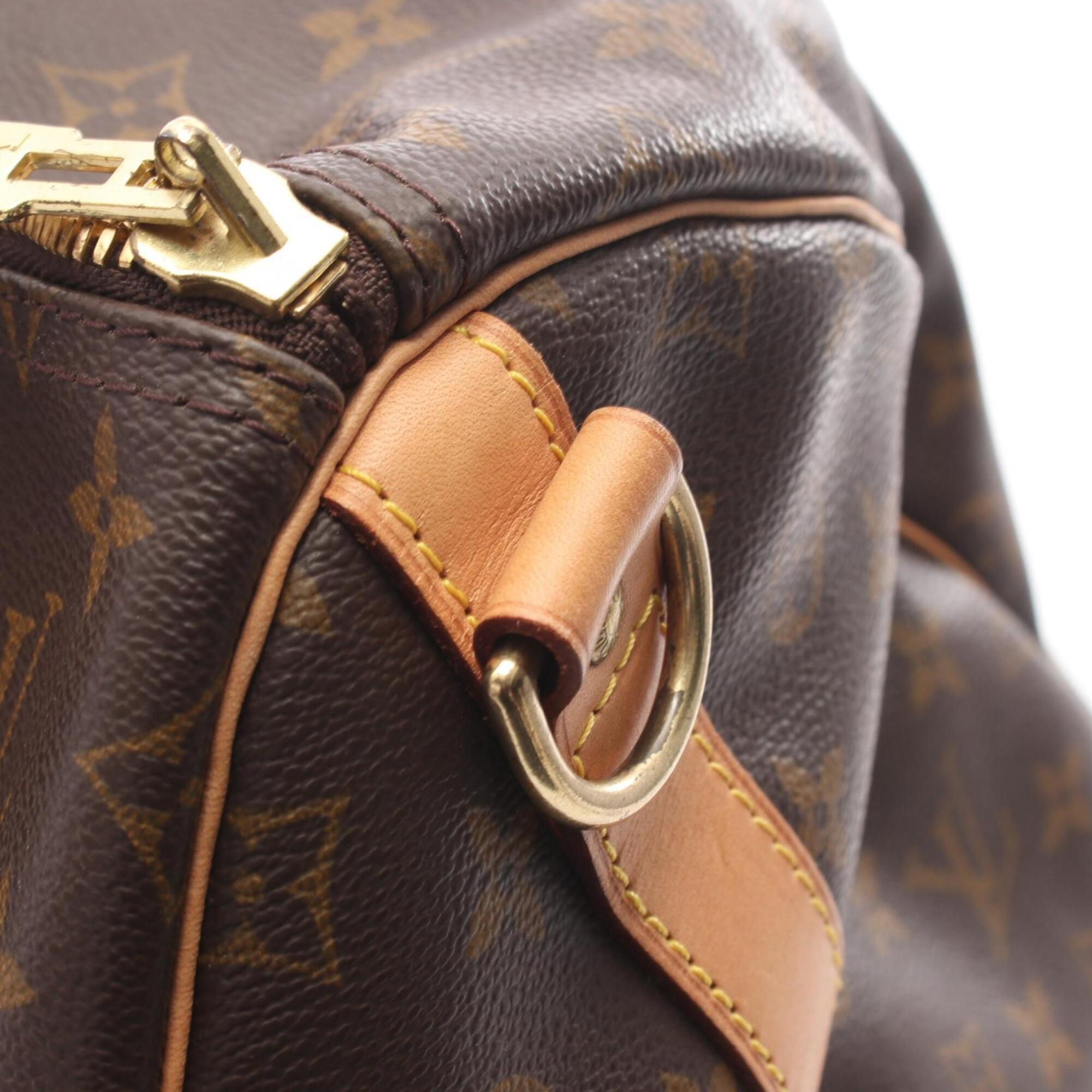 Louis Vuitton Brown Monogram Monogram Boston Bag Handbag (Pre-Owned)