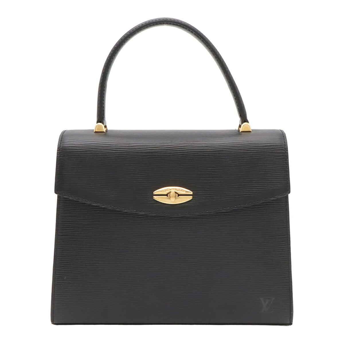 Louis Vuitton Black Galle Noir Epi Leather Handbag (Pre-Owned)