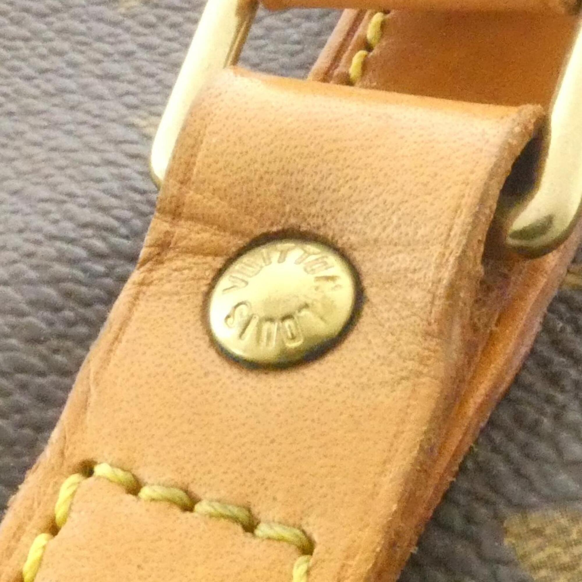 Louis Vuitton Brown Coated Canvas Handbag (Pre-Owned)