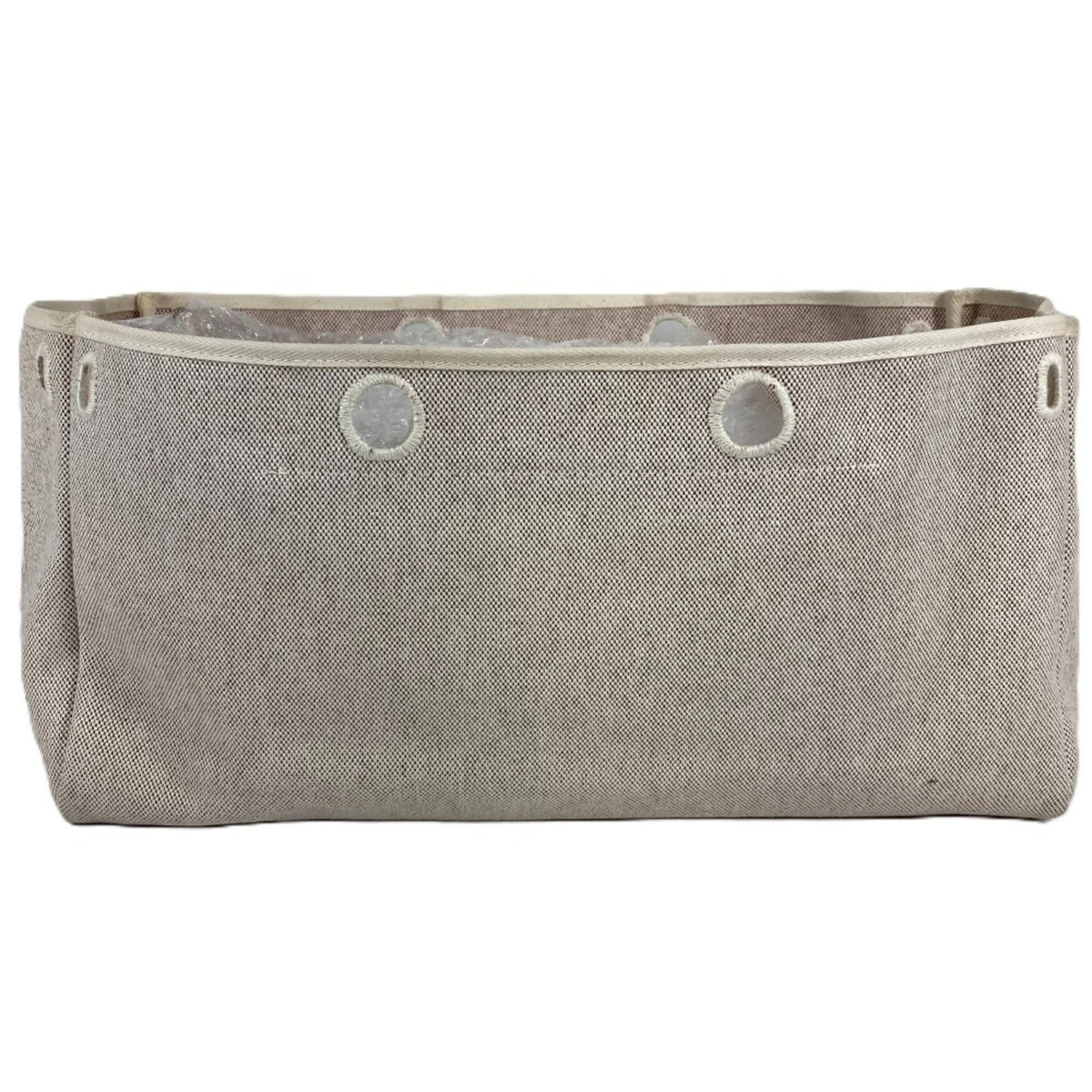Hermes Beige Toile H Handbag Shoulder Bag (Pre-Owned)