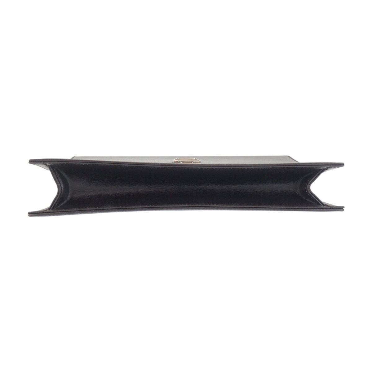 Dunhill Black Leather Clutch Bag (Pre-Owned)