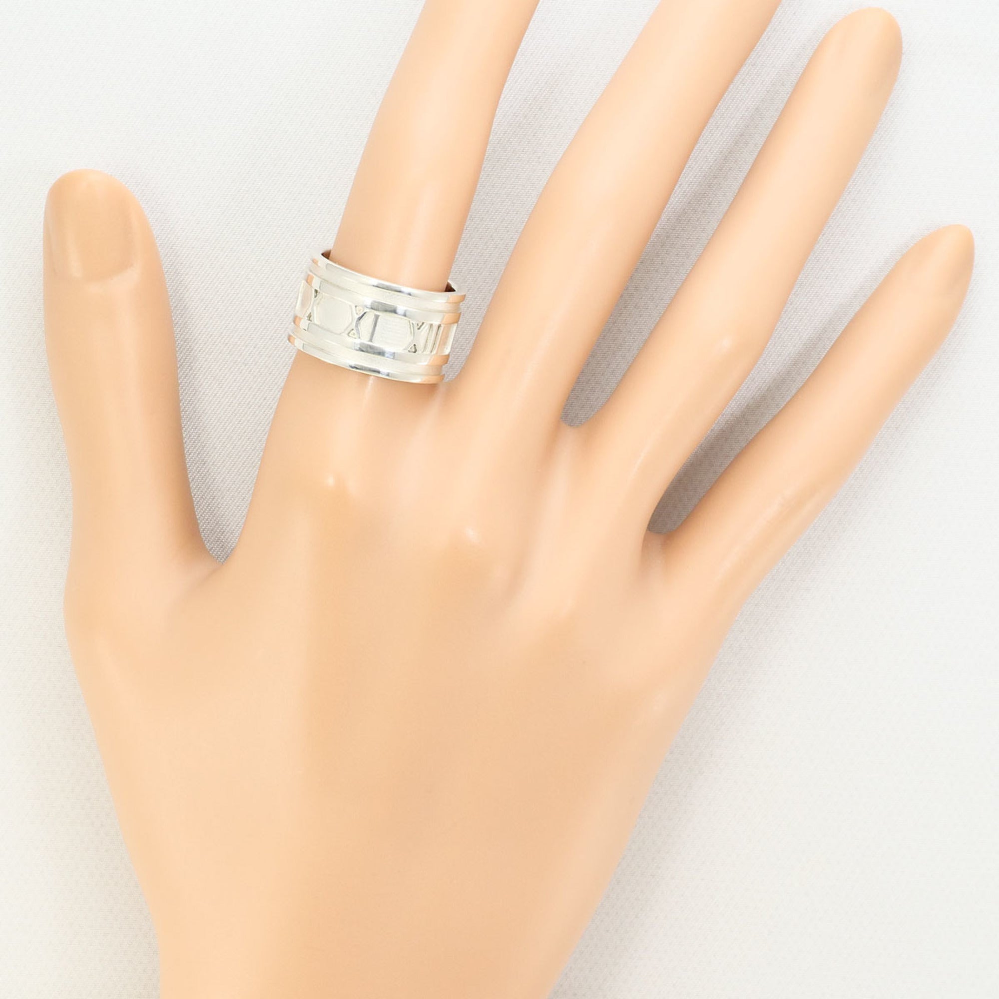 Tiffany Silver 925 Band Ring (Pre-Owned)