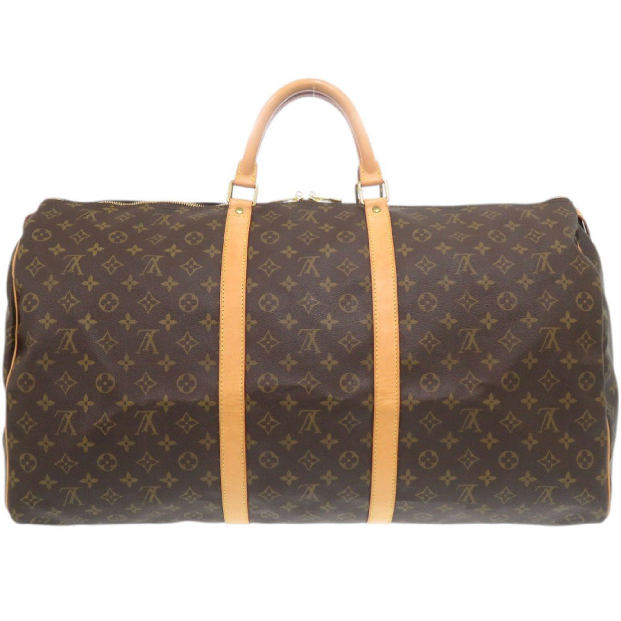 Louis Vuitton Brown Monogram Monogram Boston Bag (Pre-Owned)