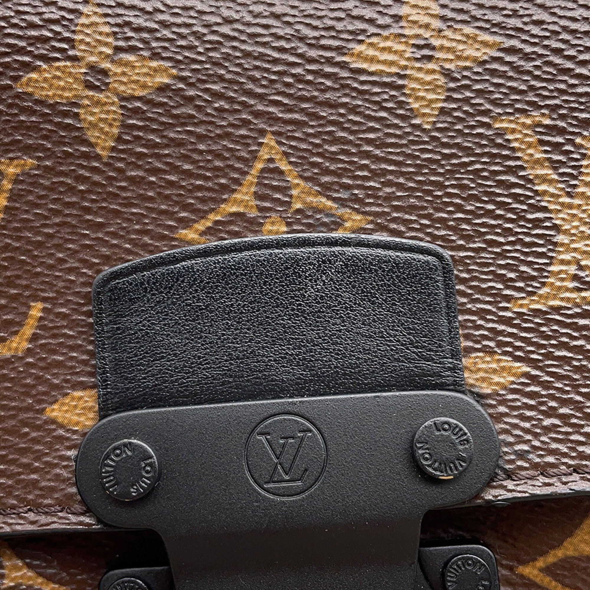 Louis Vuitton Monogram Macassar Black Monogram Macassar Noir Handbag Shoulder Bag (Pre-Owned)
