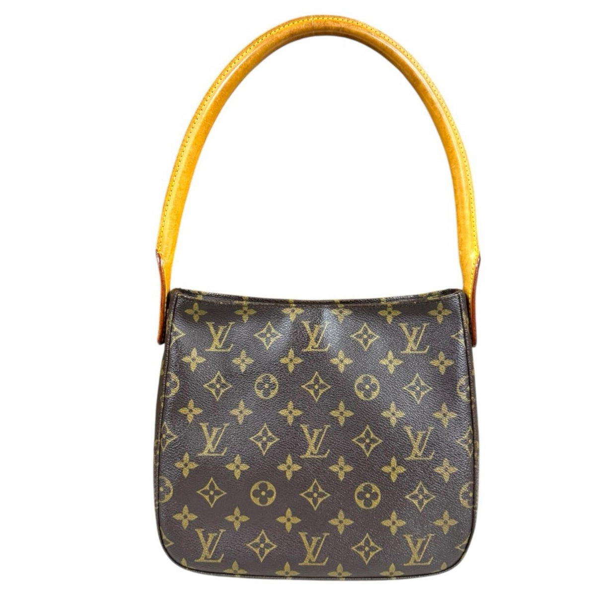 Louis Vuitton Brown Monogram Shoulder Bag (Pre-Owned)