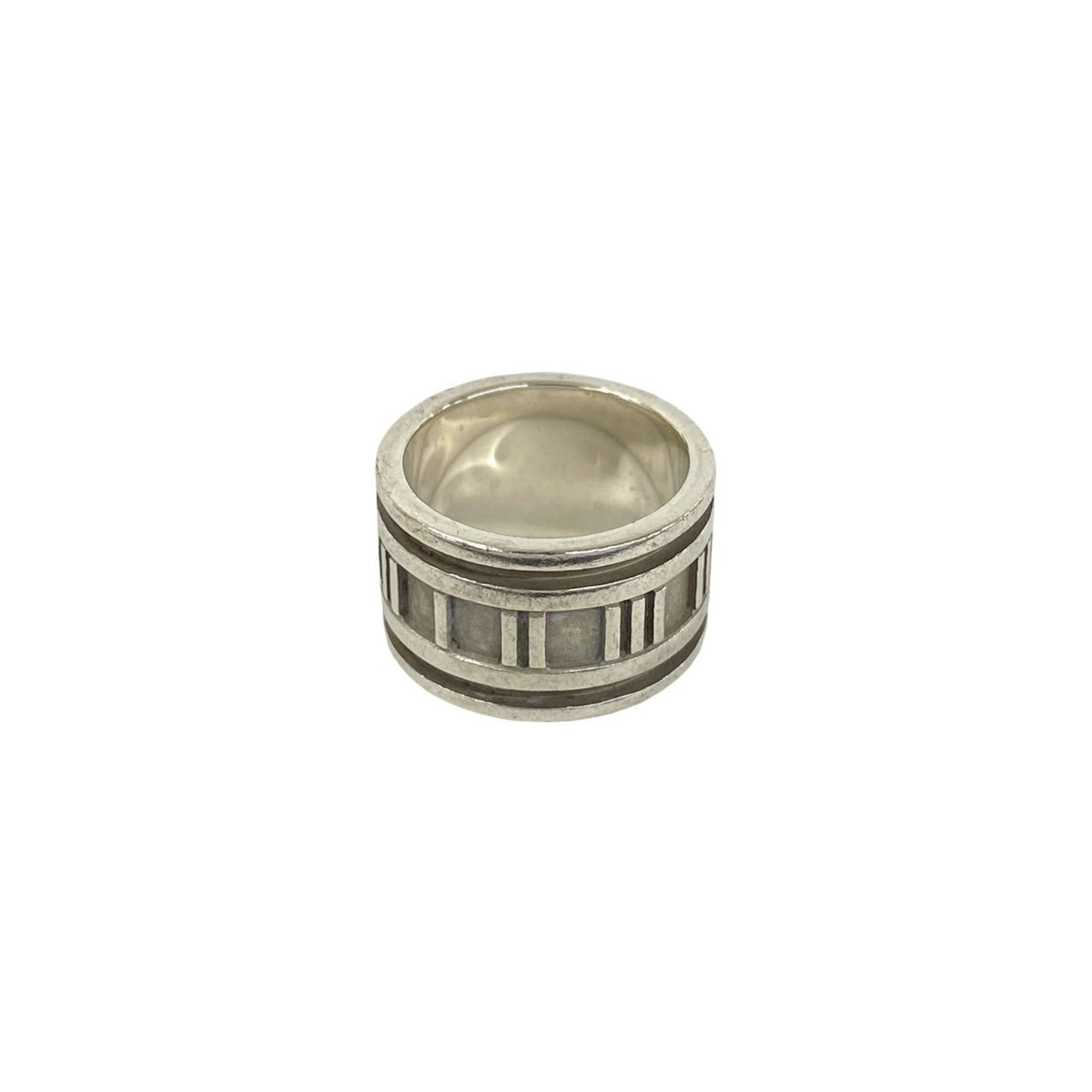 Tiffany Silver Silver 925 Band Ring (Pre-Owned)