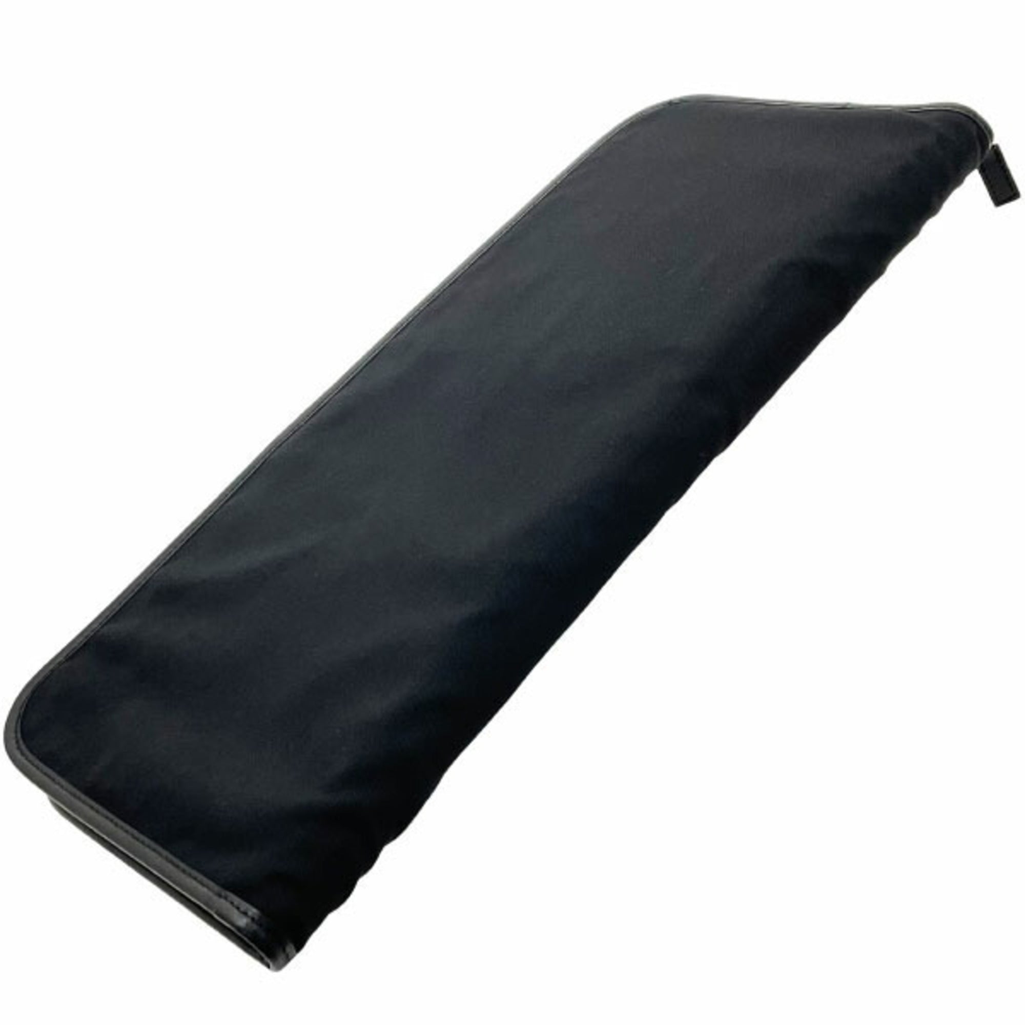 Gucci Black Nylon Leather Pouch (Pre-Owned)
