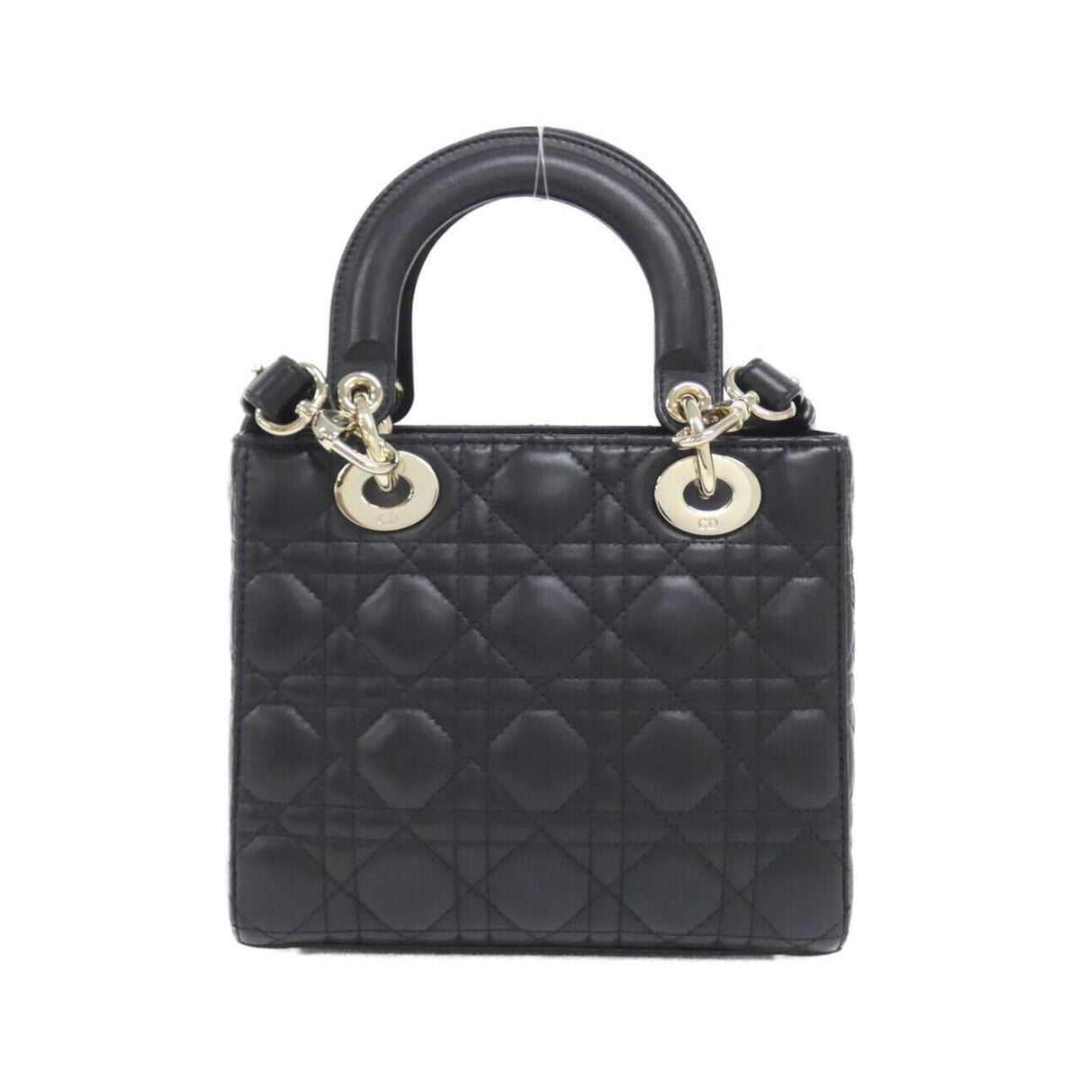 Christian Dior Black Leather Handbag (Pre-Owned)