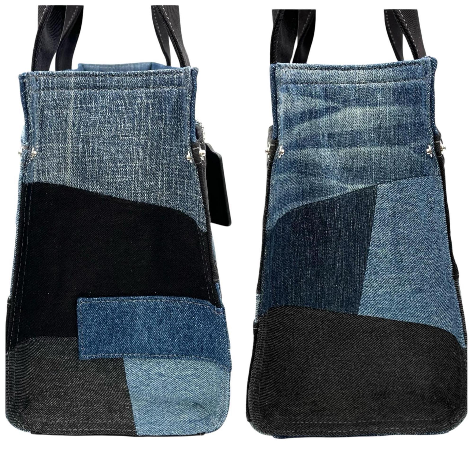 Coach Blue Denim Handbag (Pre-Owned)