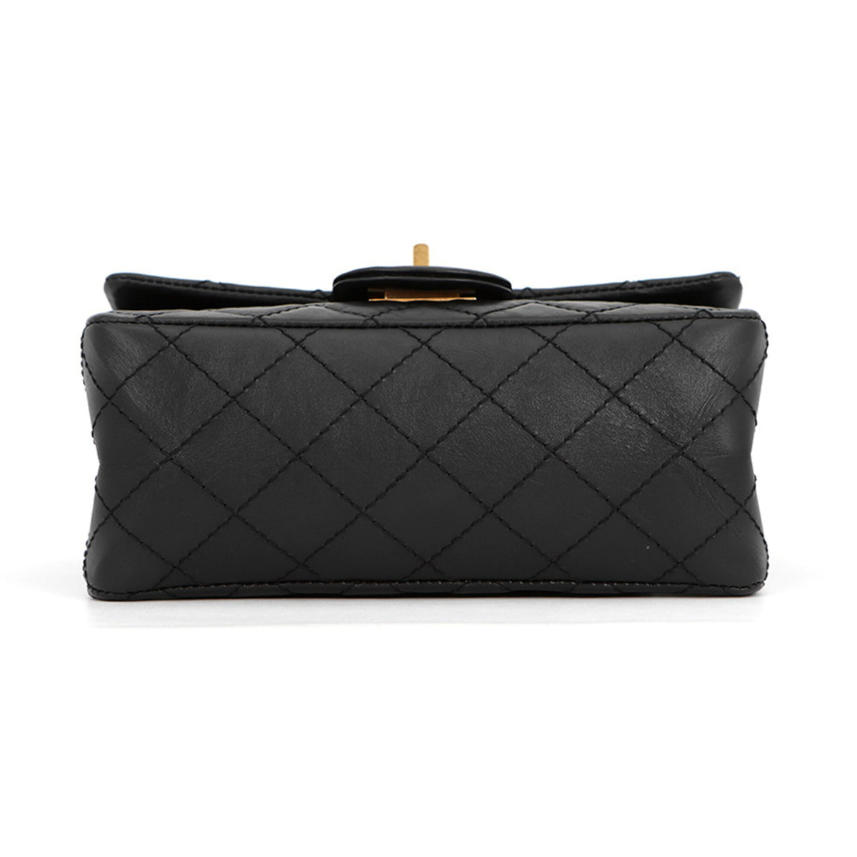 Chanel Black Leather Shoulder Bag (Pre-Owned)