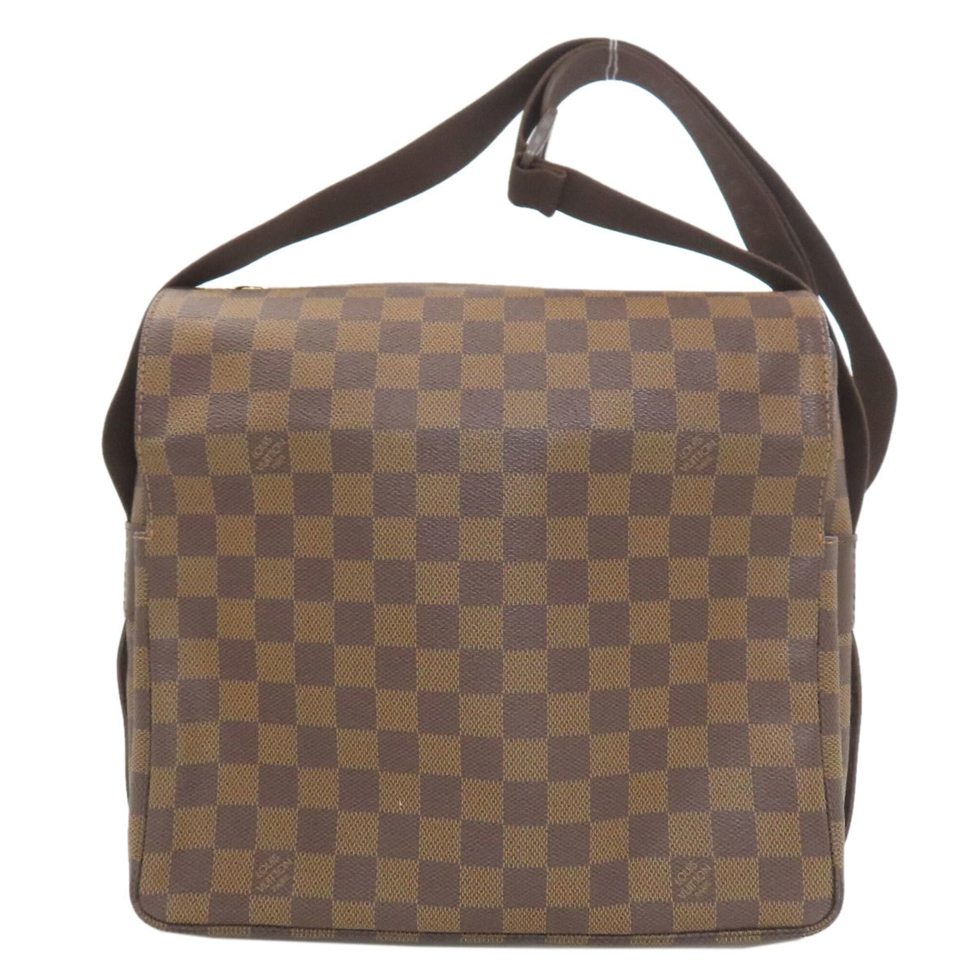 Louis Vuitton Brown Damier Canvas Ebene Damier Canvas Shoulder Bag (Pre-Owned)
