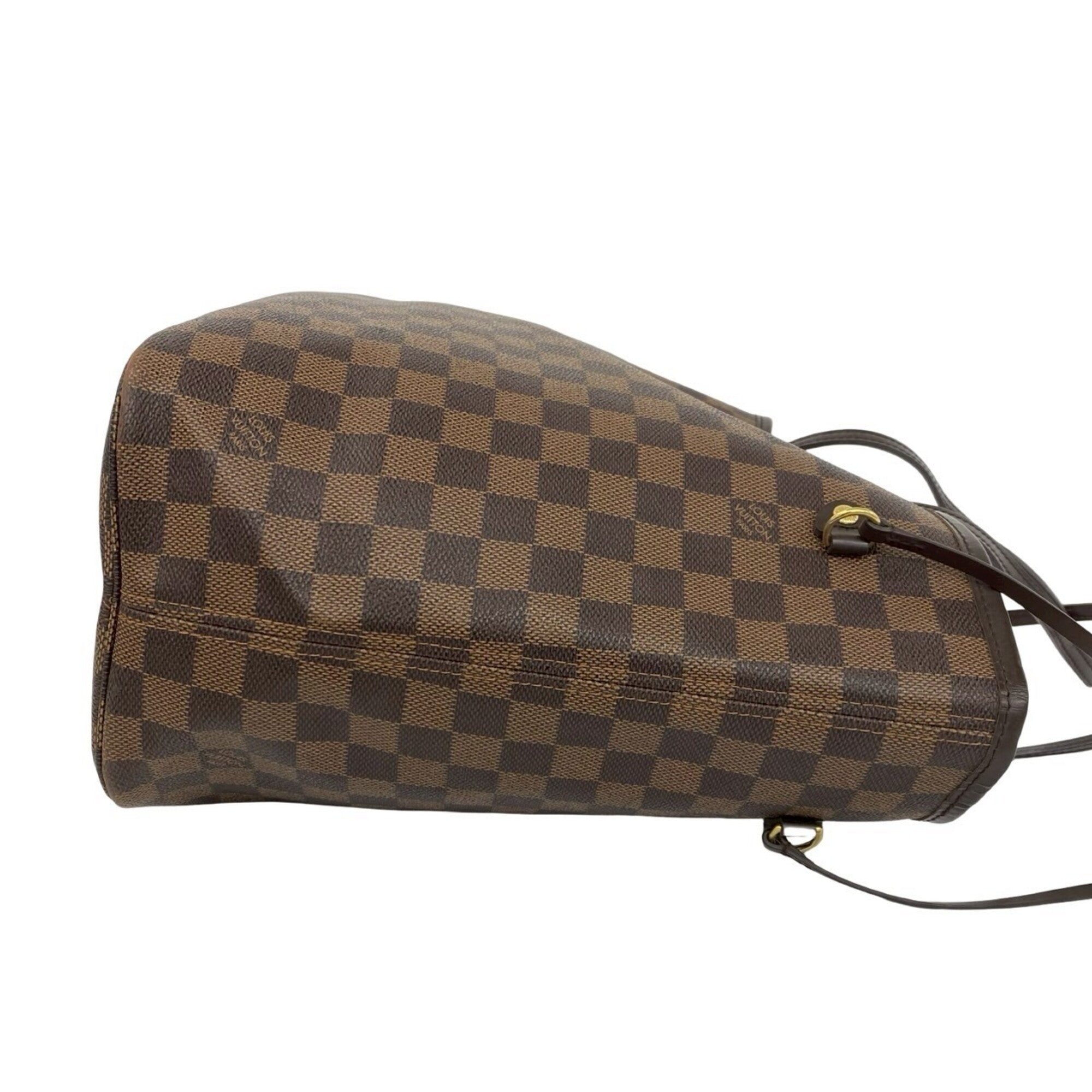 Louis Vuitton Brown Leather Pvc Handbag Shoulder Bag Tote Bag (Pre-Owned)