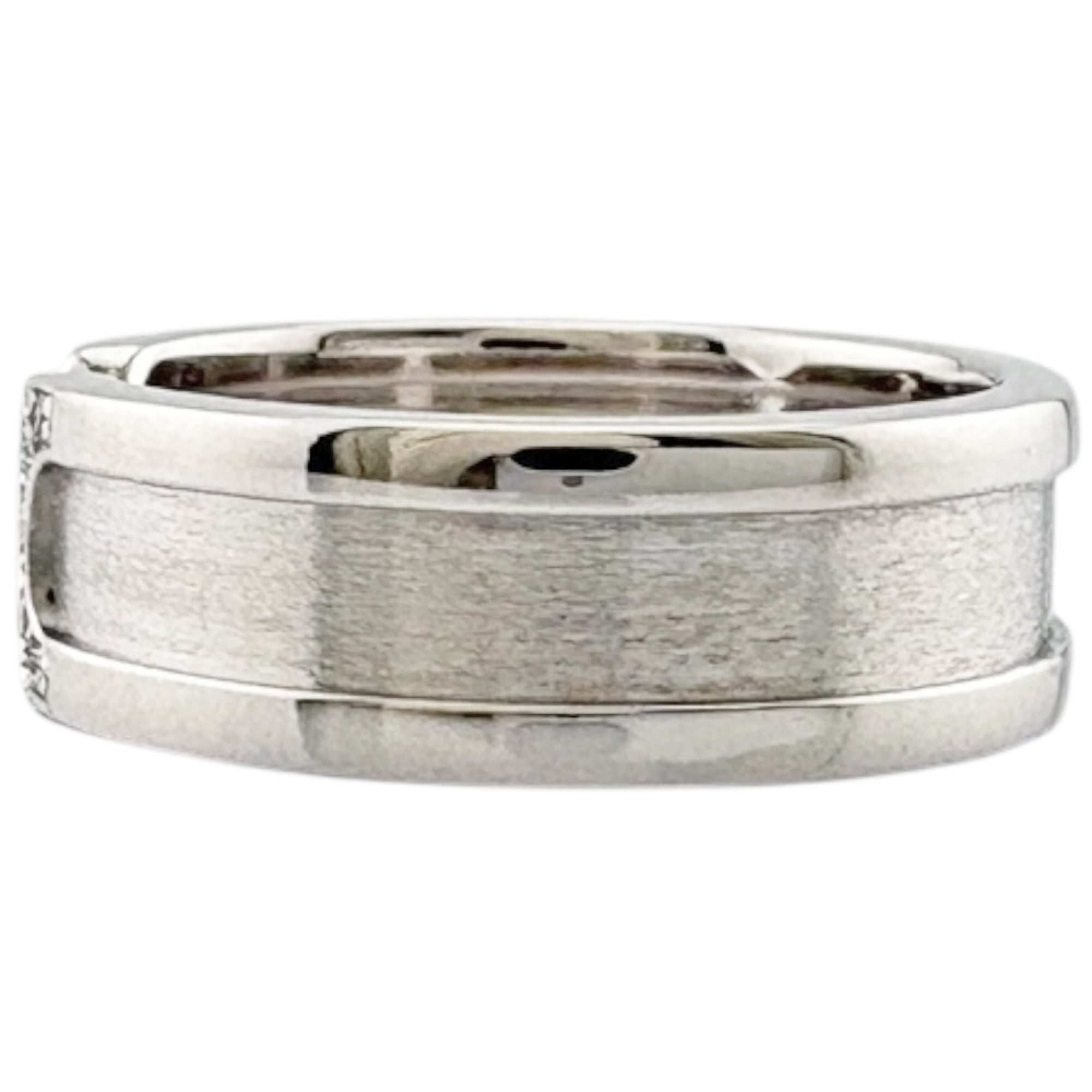 Cartier Silver White Gold (18K) Band Ring (Pre-Owned)