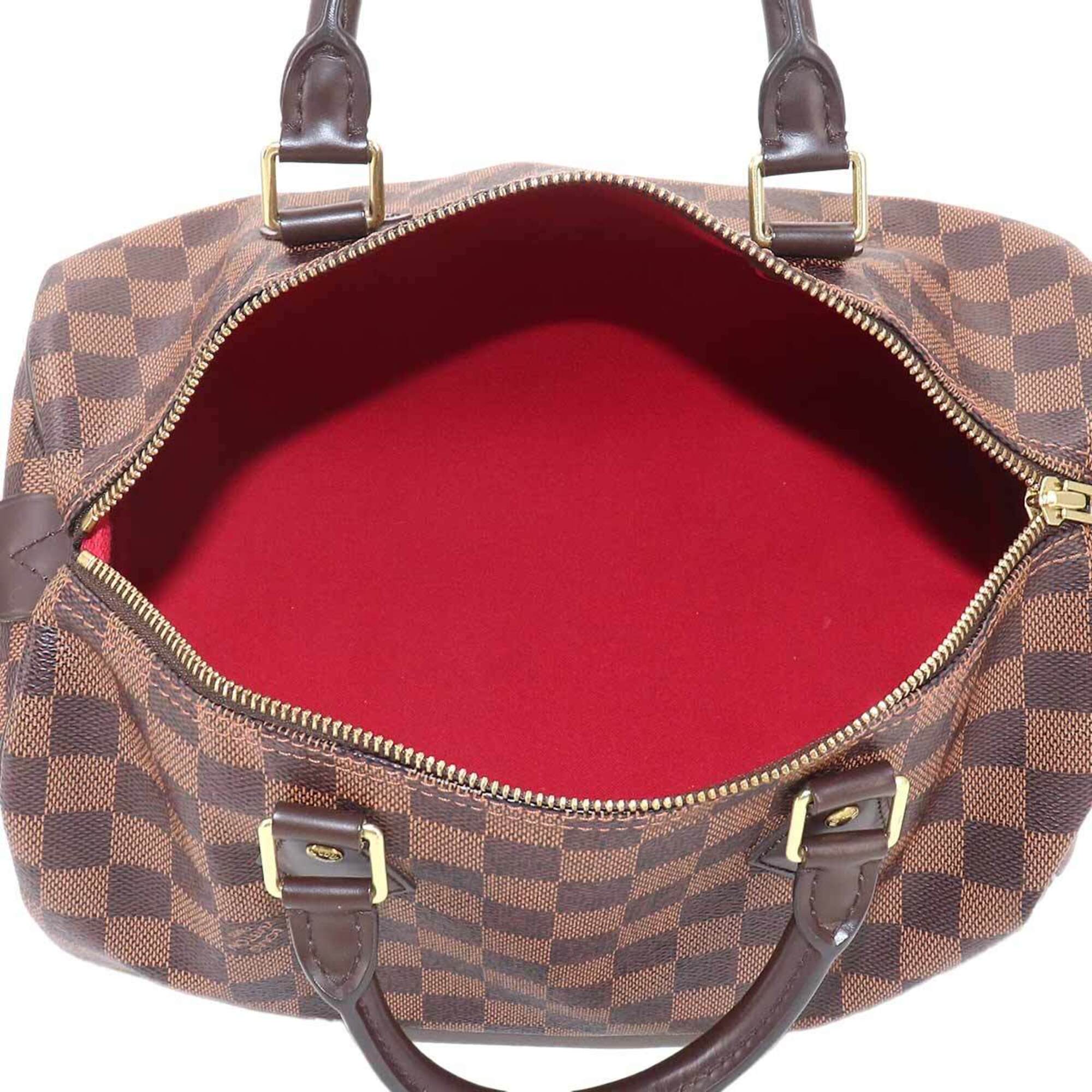 Louis Vuitton Brown Damier Canvas Ebene Damier Canvas Handbag (Pre-Owned)