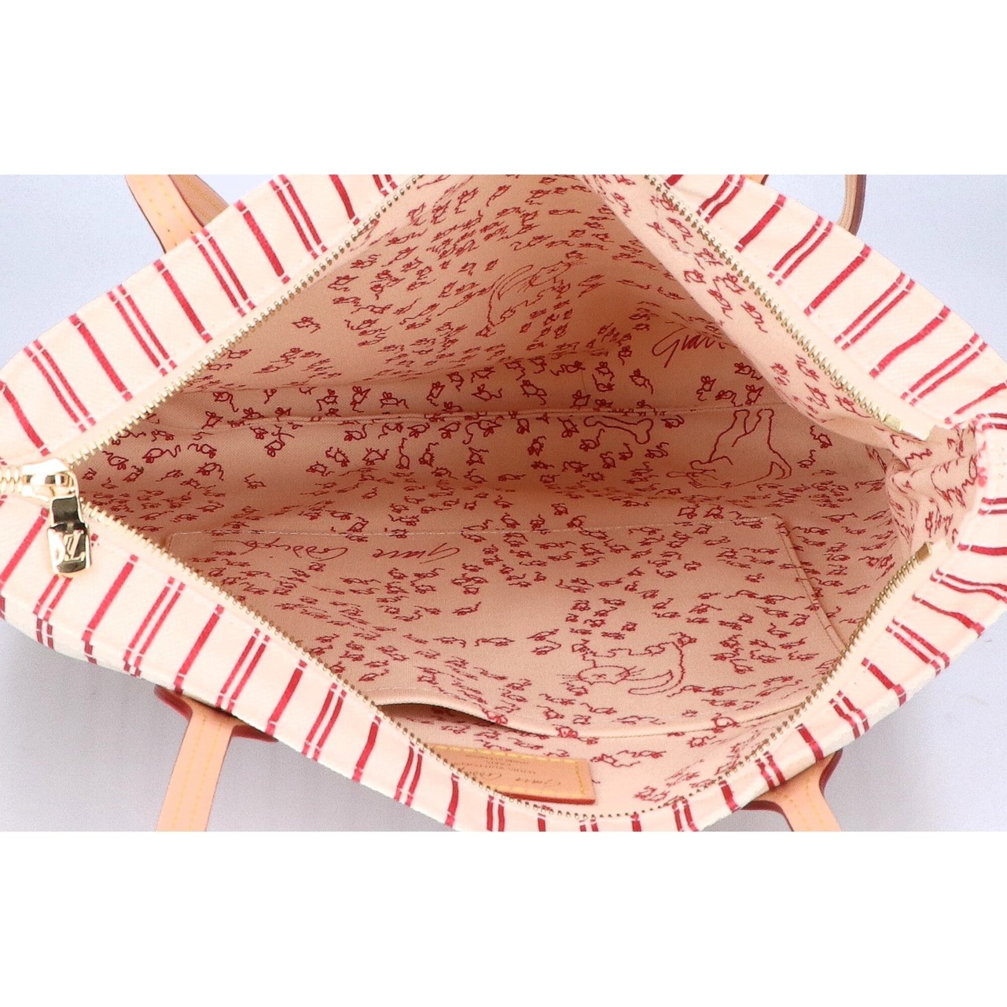 Louis Vuitton Beige Cotton Tote Bag (Pre-Owned)