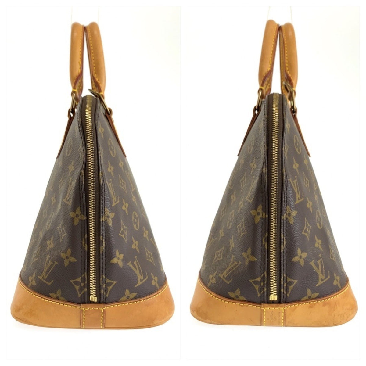 Louis Vuitton Brown Monogram Pvc Leather Handbag (Pre-Owned)
