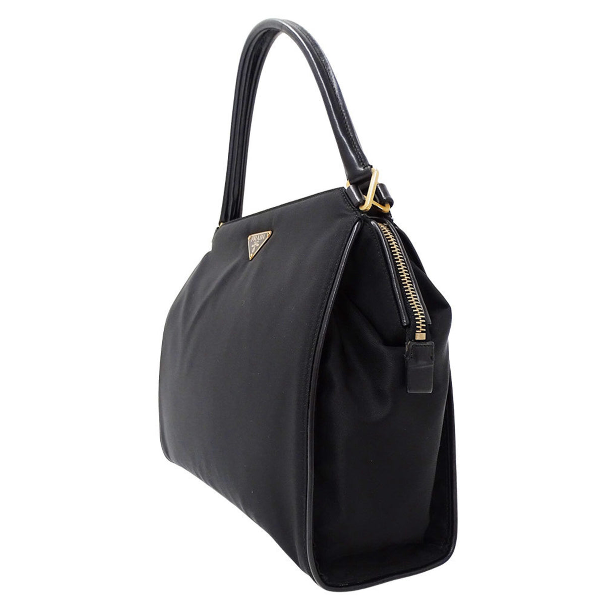 Prada Black Nylon Handbag (Pre-Owned)