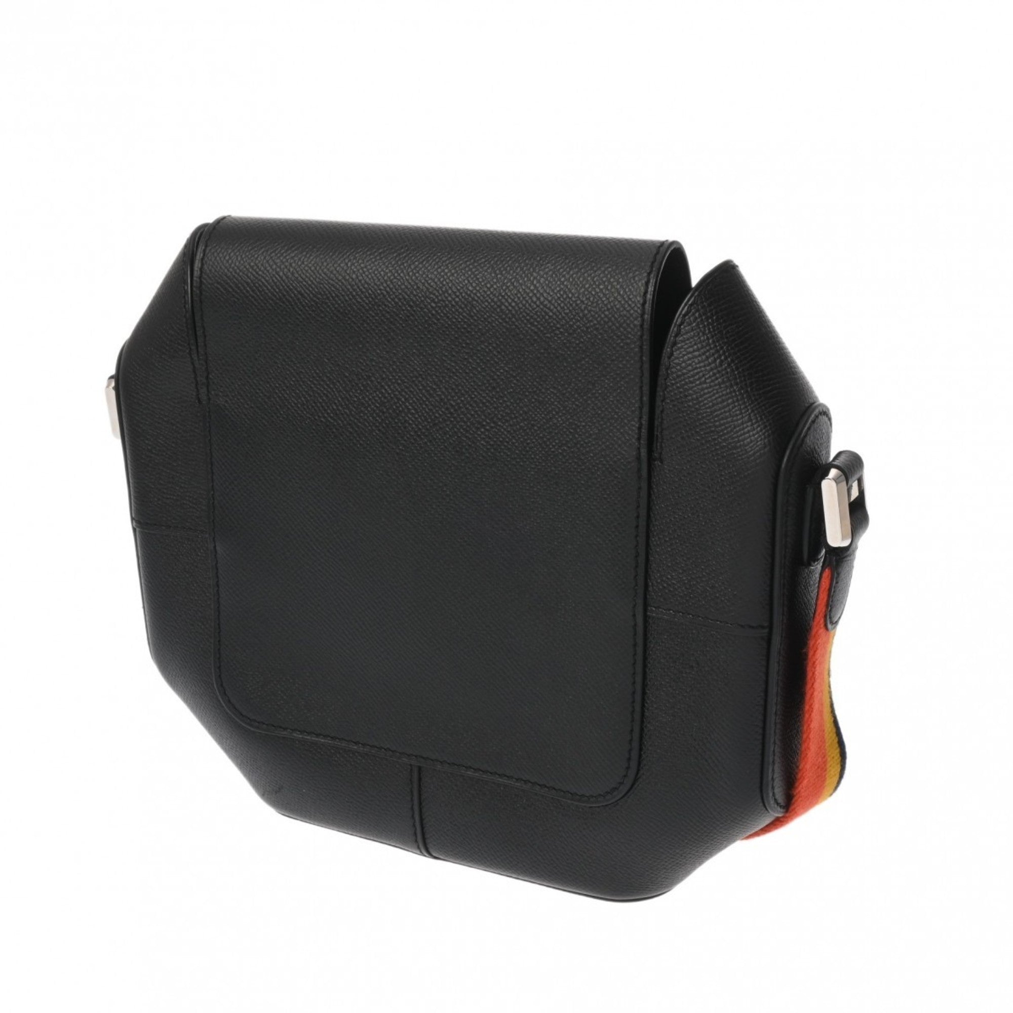 Hermes Black Epsom Leather Shoulder Bag (Pre-Owned)
