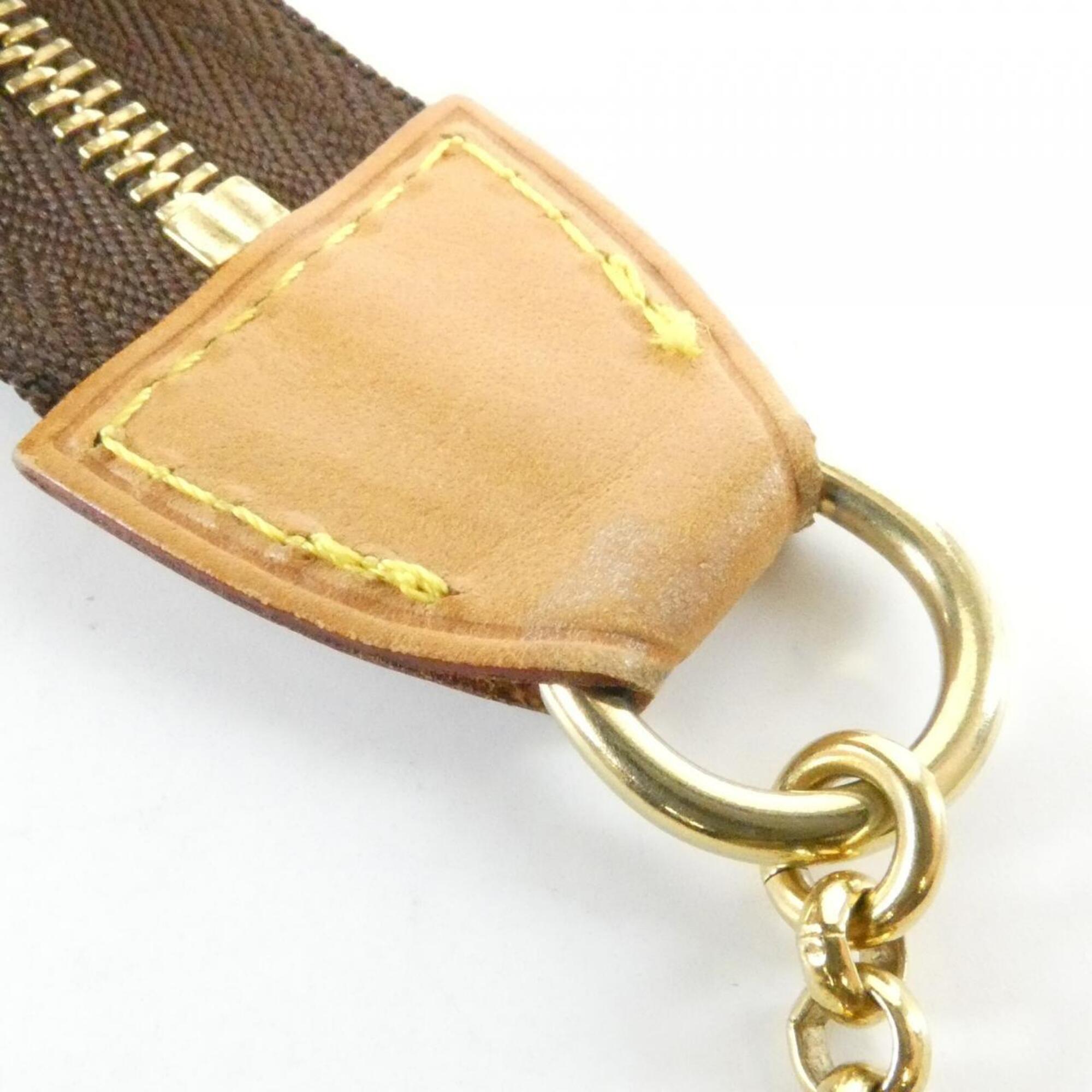 Louis Vuitton Brown Coated Canvas Shoulder Bag (Pre-Owned)
