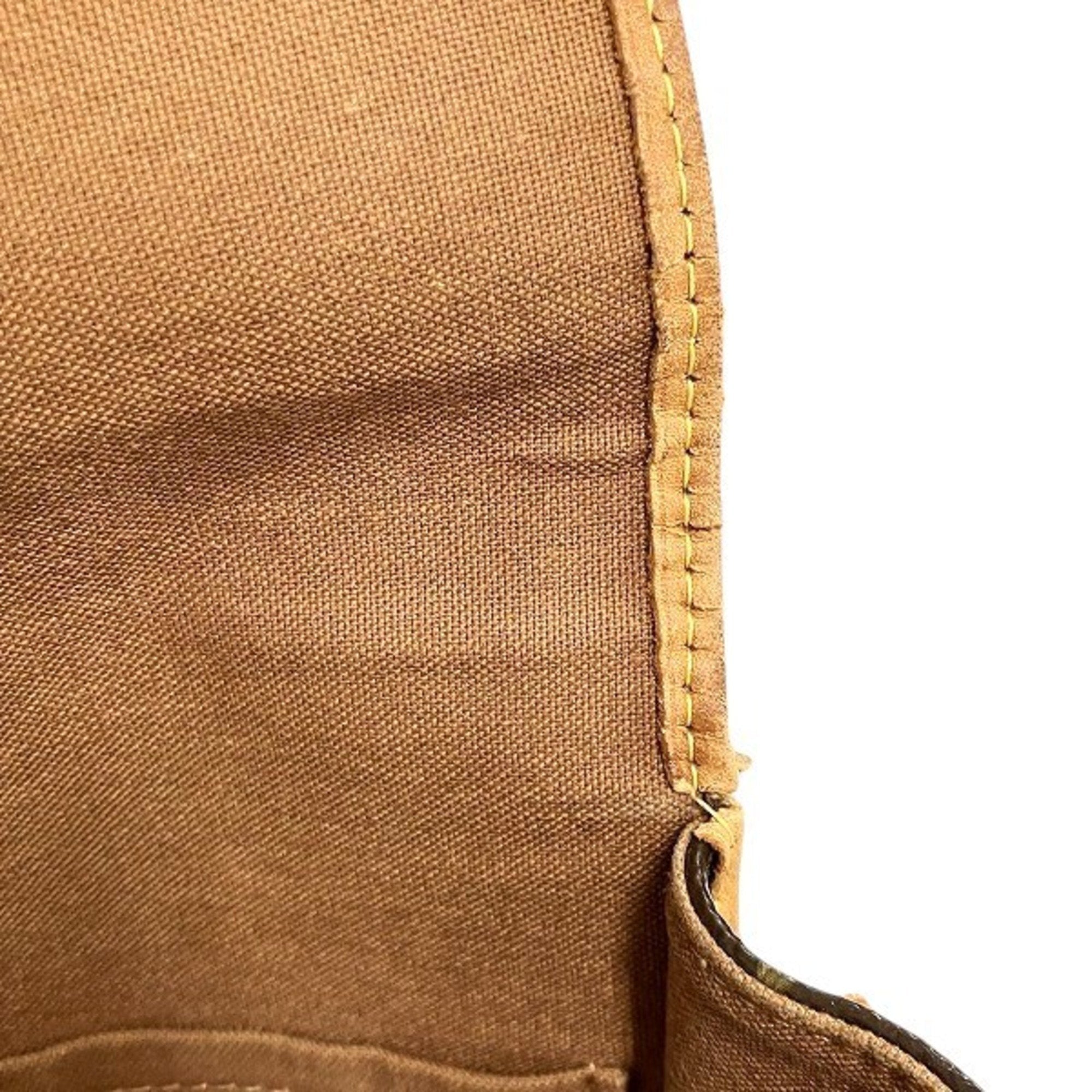 Louis Vuitton Brown Galle Monogram Monogram Shoulder Bag (Pre-Owned)