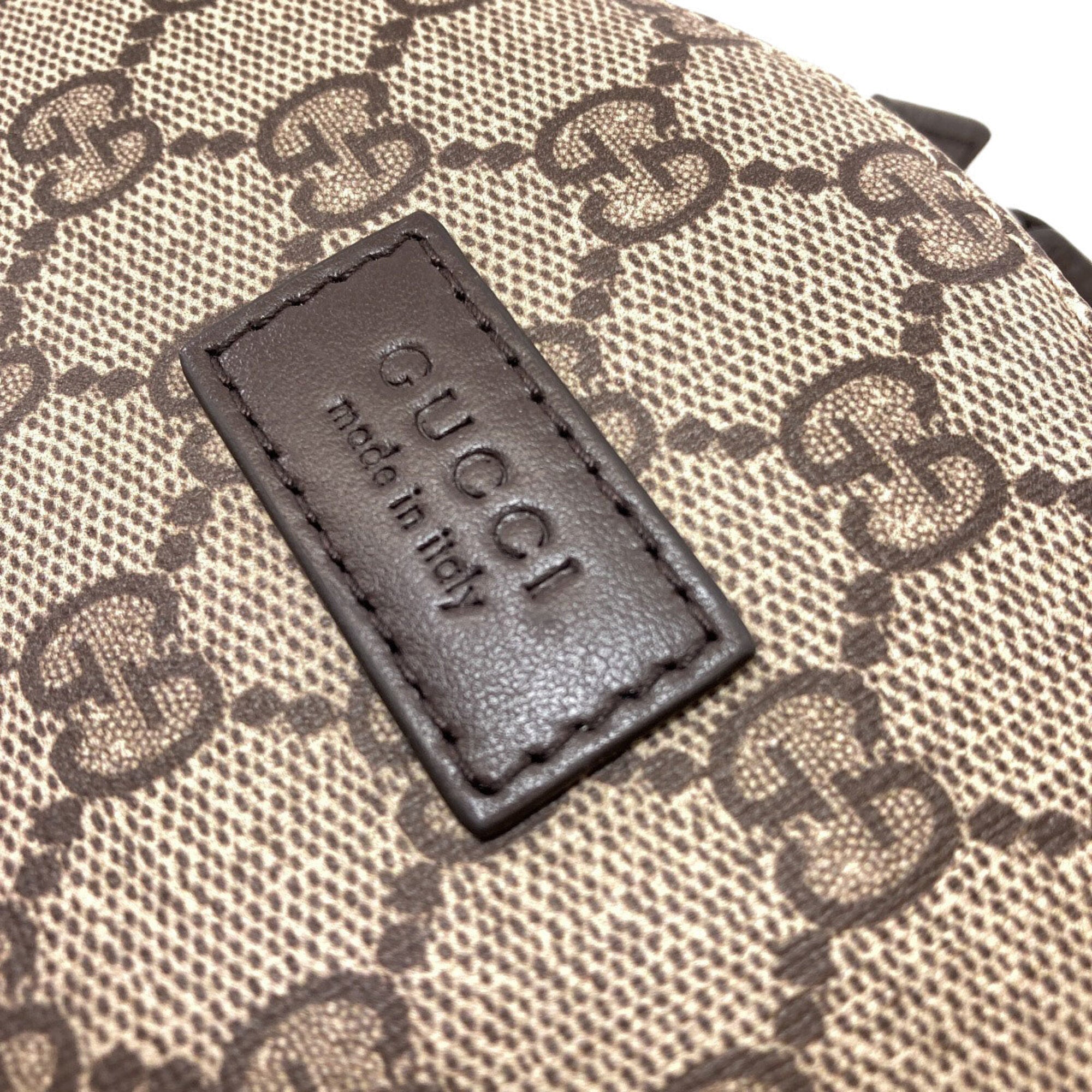 Gucci Brown Pvc Backpack (Pre-Owned)