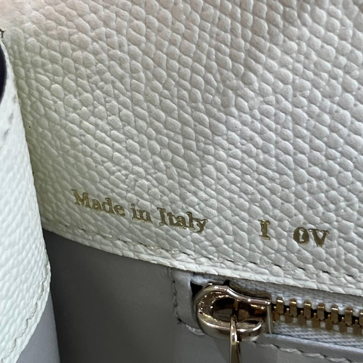 Valextra White Leather Handbag Shoulder Bag (Pre-Owned)