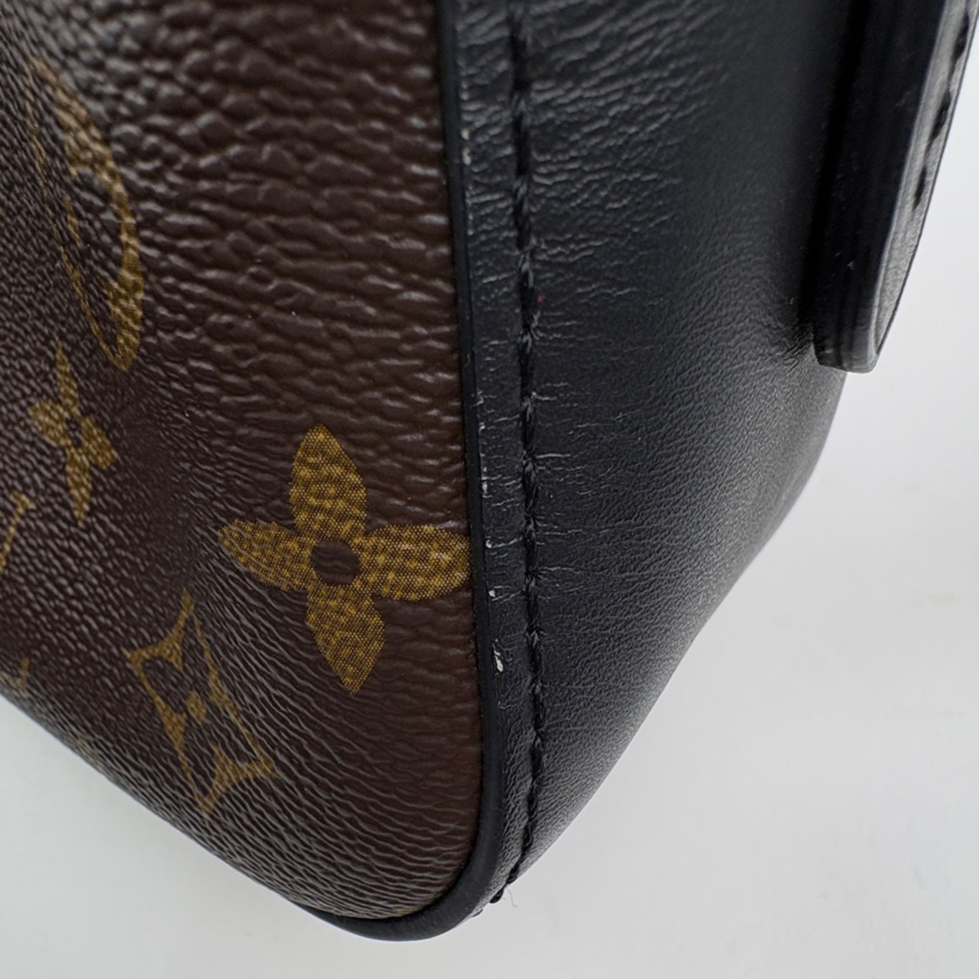 Louis Vuitton Black Brown Noir Monogram Shoulder Bag (Pre-Owned)