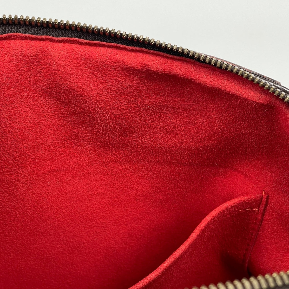 Louis Vuitton Brown Coquelicots Red Color Monogram Handbag (Pre-Owned)