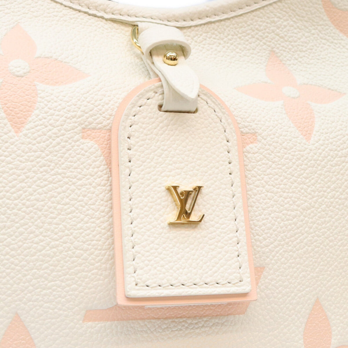 Louis Vuitton Pink White Monogram Empreinte Shoulder Bag (Pre-Owned)