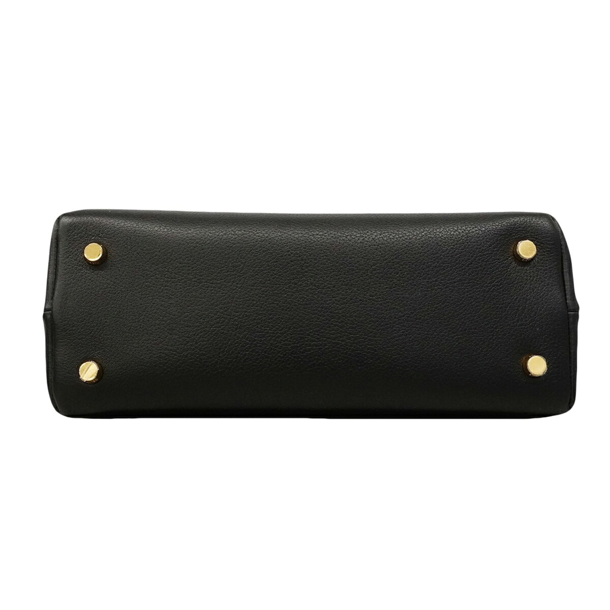 Celine Black Leather Handbag (Pre-Owned)