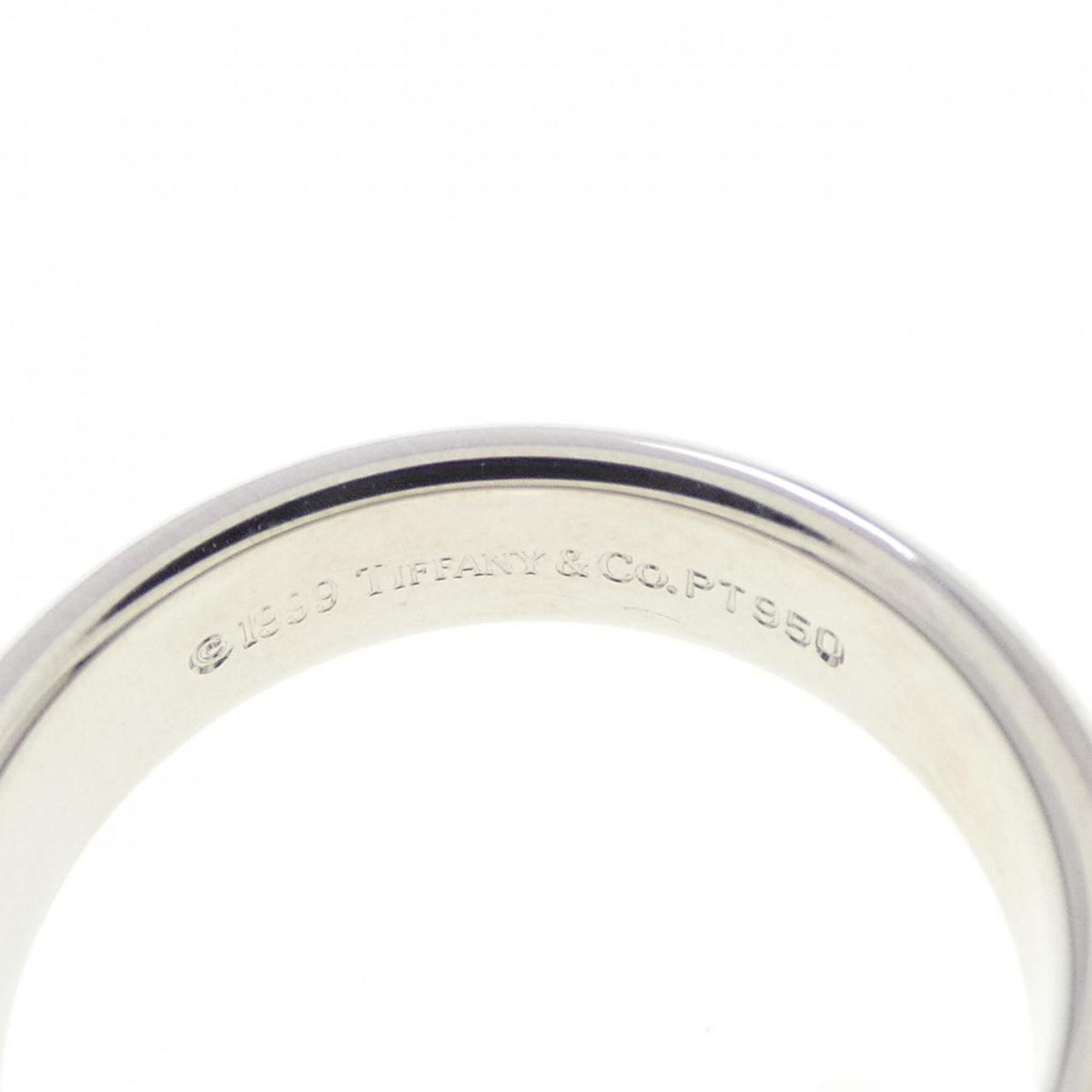 Tiffany Platinum 950 Band Ring (Pre-Owned)
