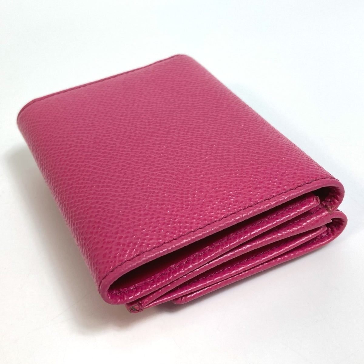 Dolce & Gabbana Pink Leather Wallet (Tri-Fold) (Pre-Owned)