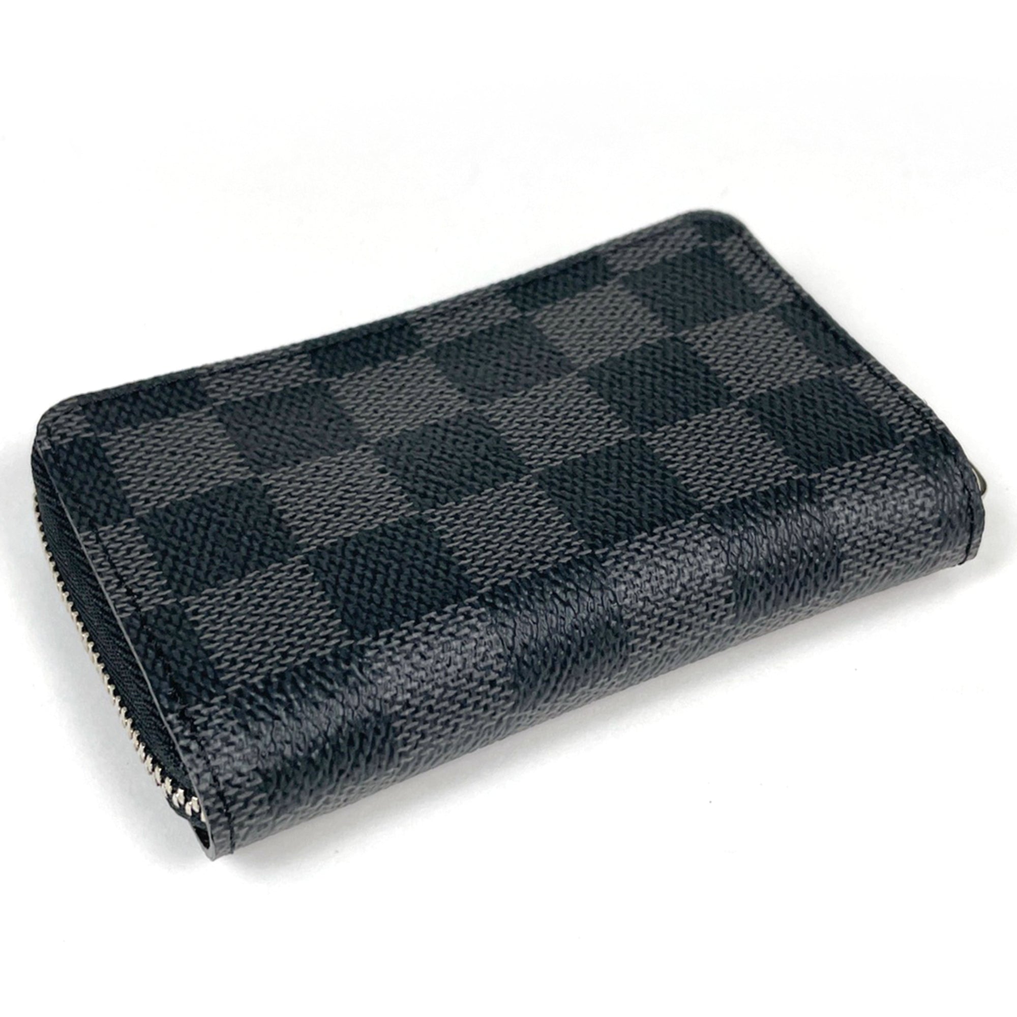 Louis Vuitton Damier Graphite Black Damier Graphite Coin Purse/Coin Case (Pre-Owned)