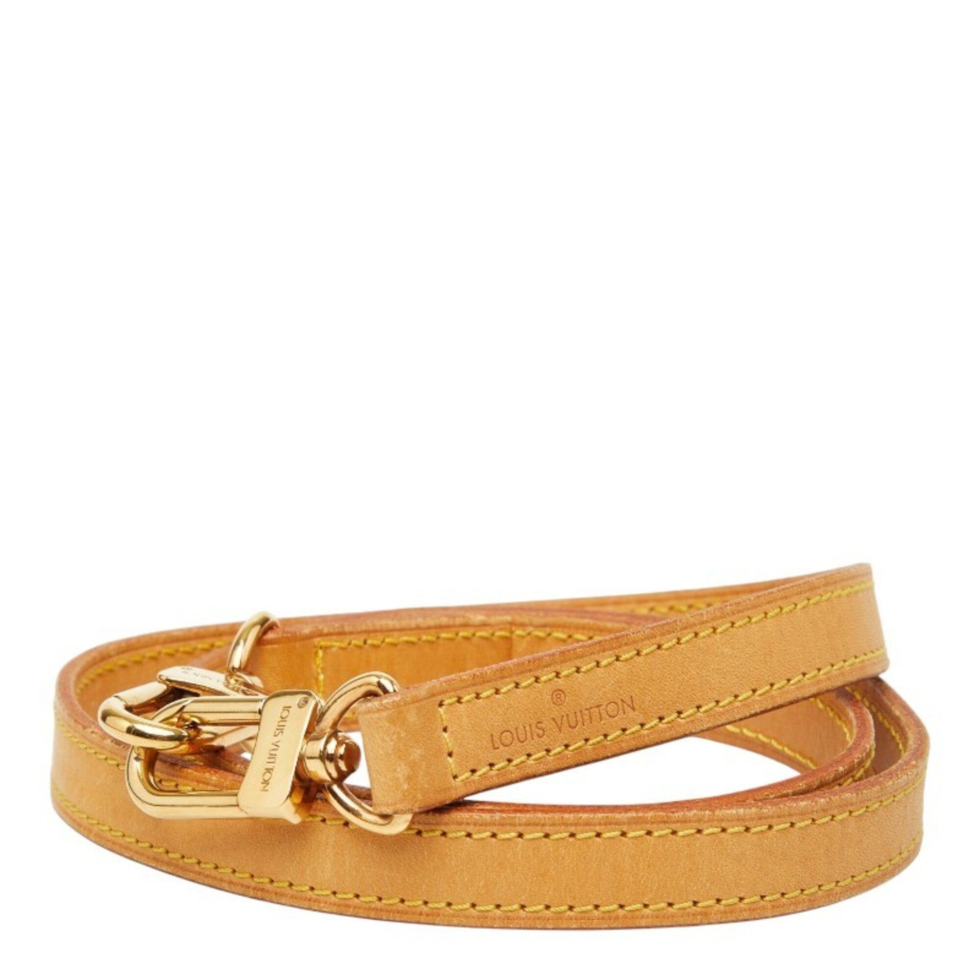 Louis Vuitton Beige Gold Leather (Pre-Owned)