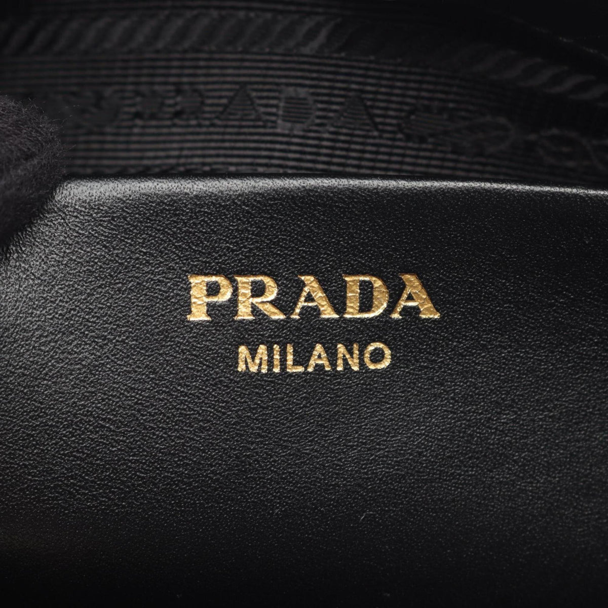 Prada Black Leather Handbag (Pre-Owned)