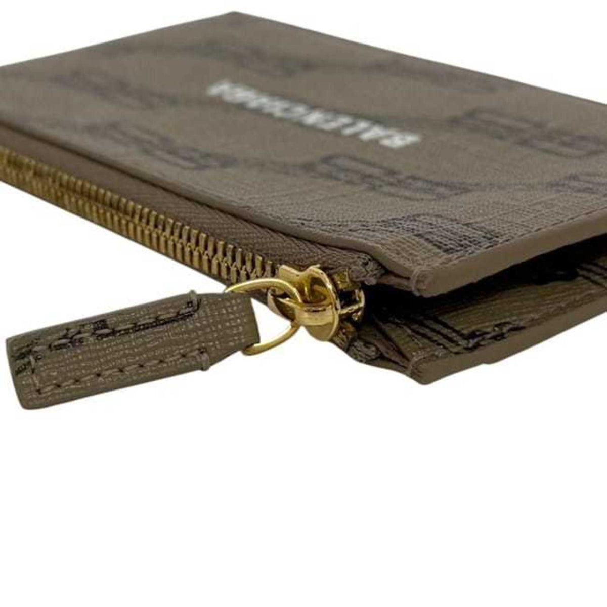 Balenciaga Beige Pvc Leather Coin Purse/Coin Case (Pre-Owned)