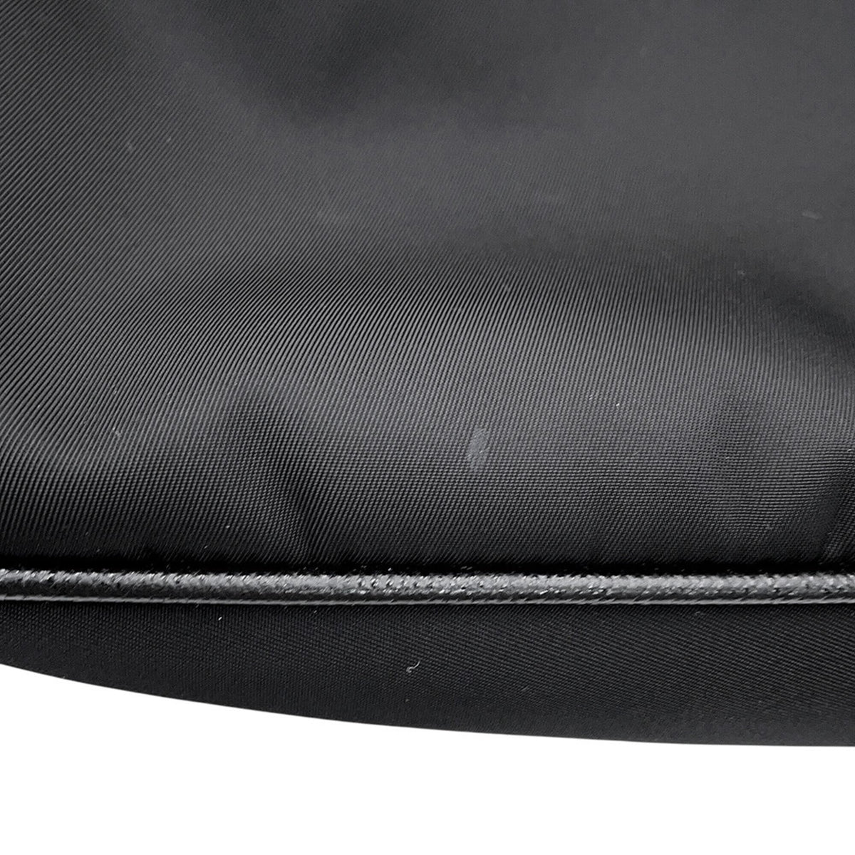 Prada Black Nylon Saffiano Handbag Shoulder Bag (Pre-Owned)