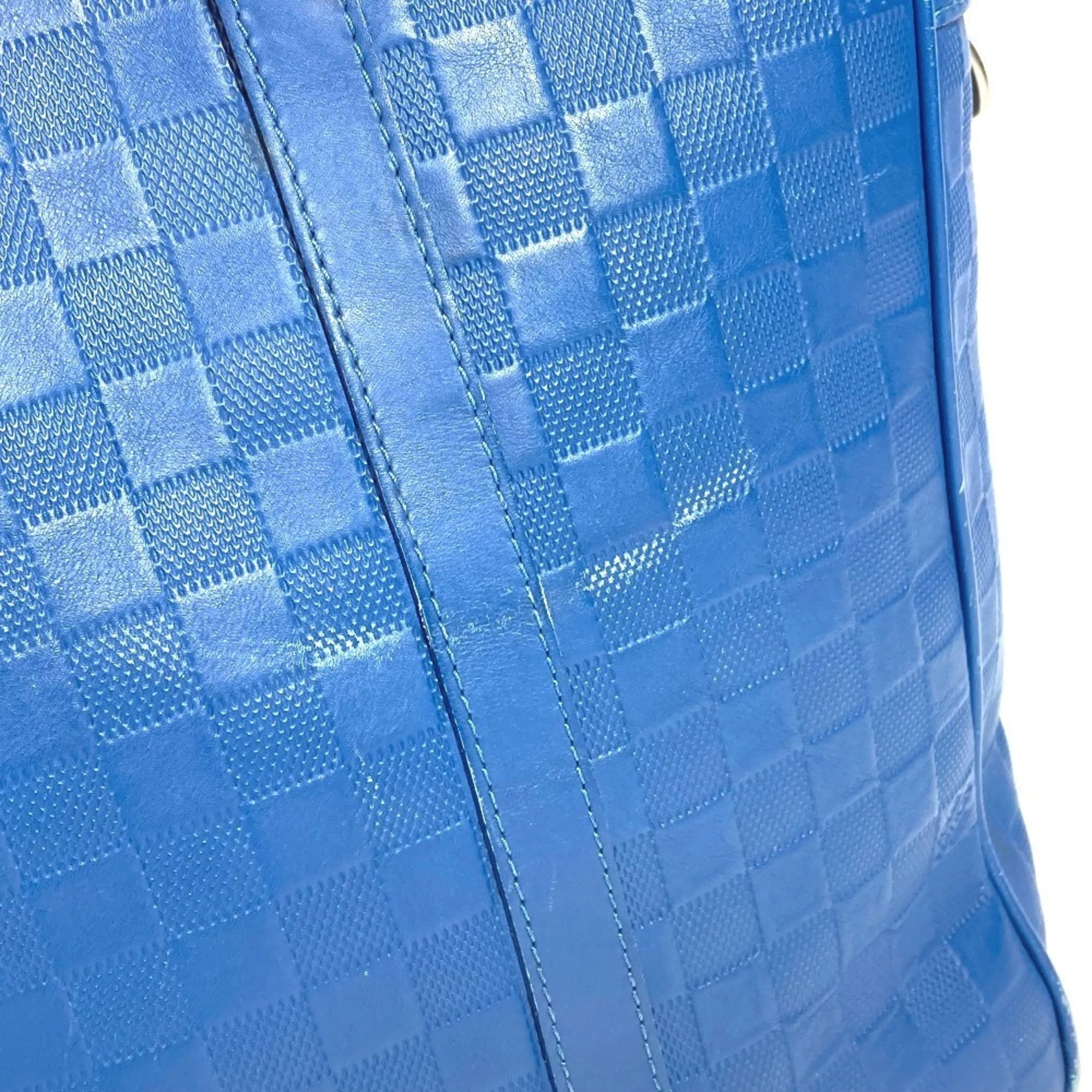 Louis Vuitton Damier Infini Blue Damier Infini Shoulder Bag Tote Bag (Pre-Owned)