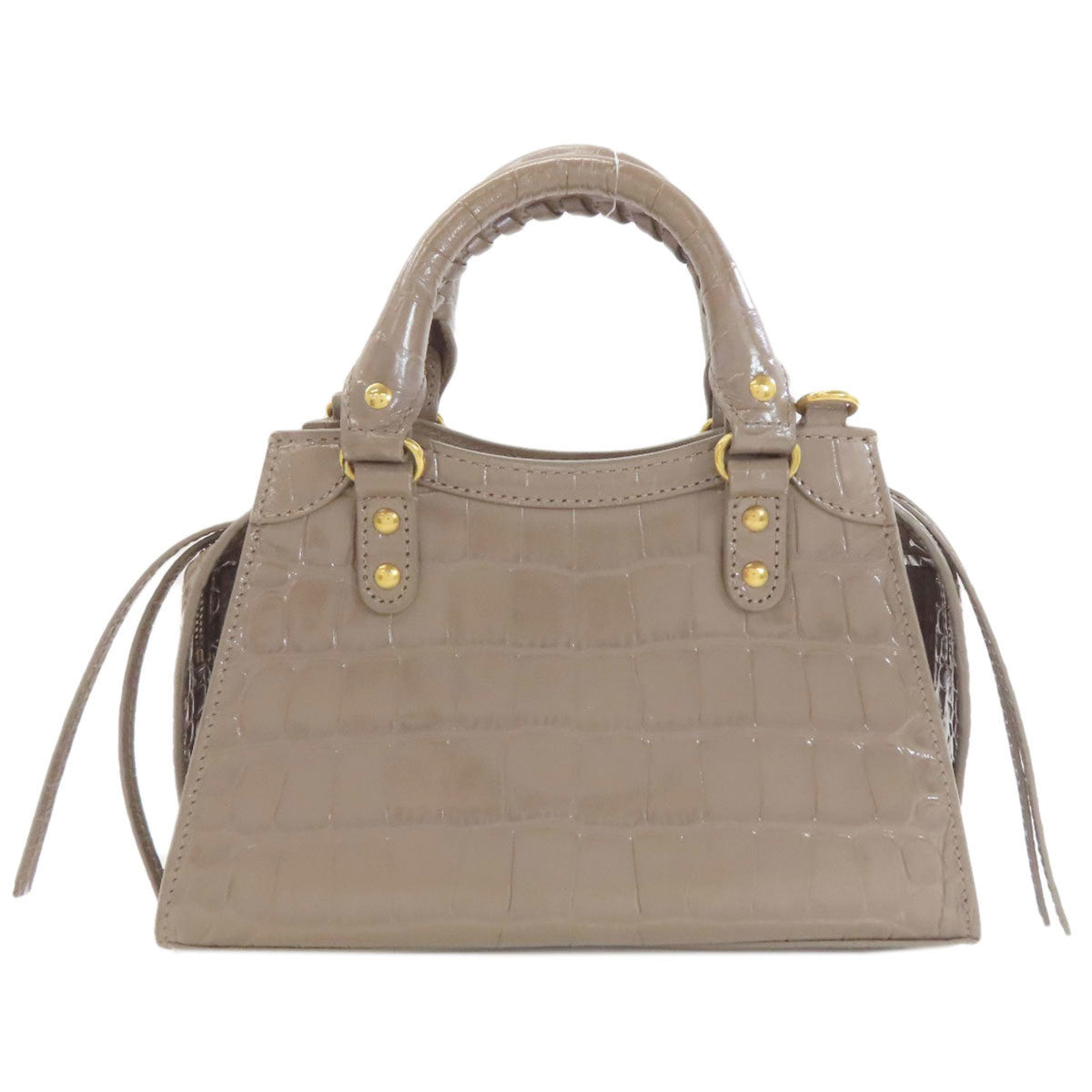 Balenciaga Brown Leather Handbag (Pre-Owned)
