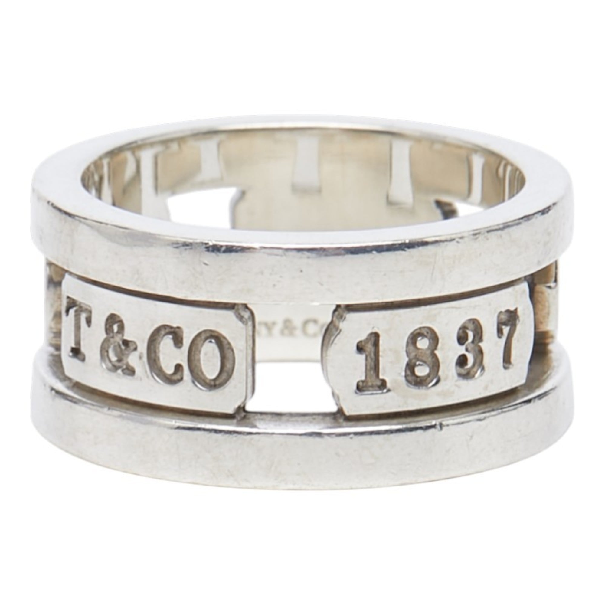 Tiffany Silver 925 Band Ring (Pre-Owned)