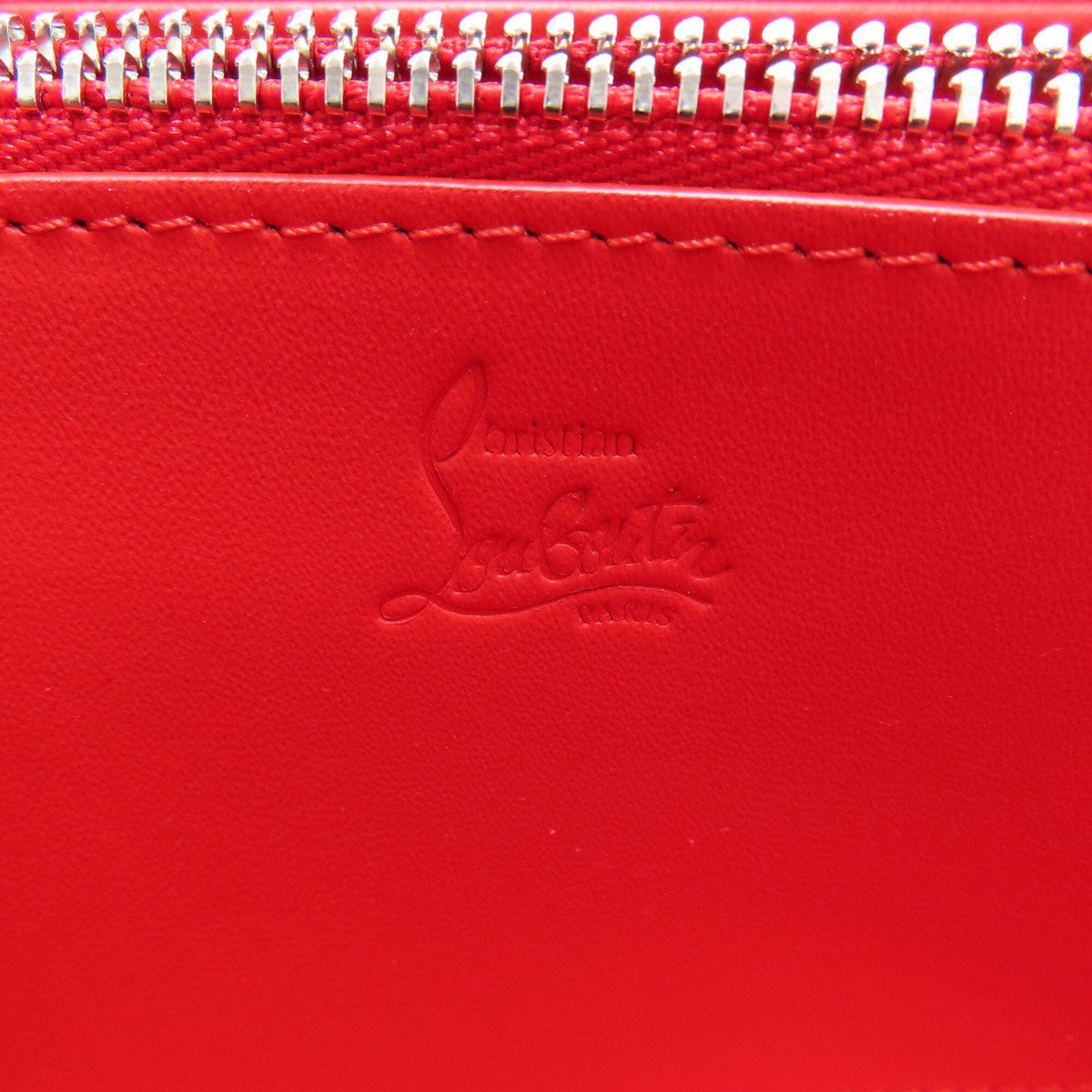 Christian Louboutin Blue Denim Long Wallet (Bi-Fold) (Pre-Owned)