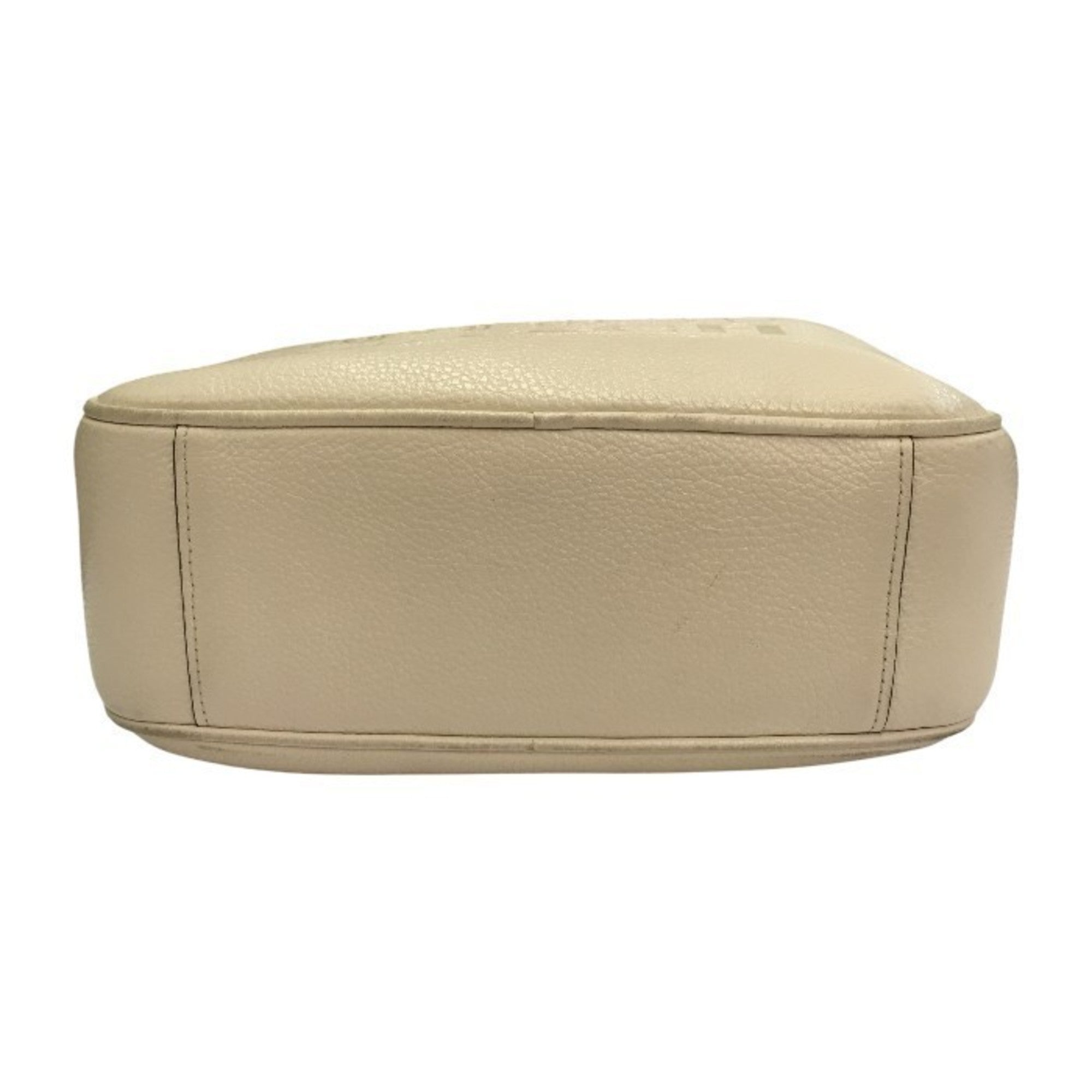 Coach Ivory Leather Shoulder Bag (Pre-Owned)