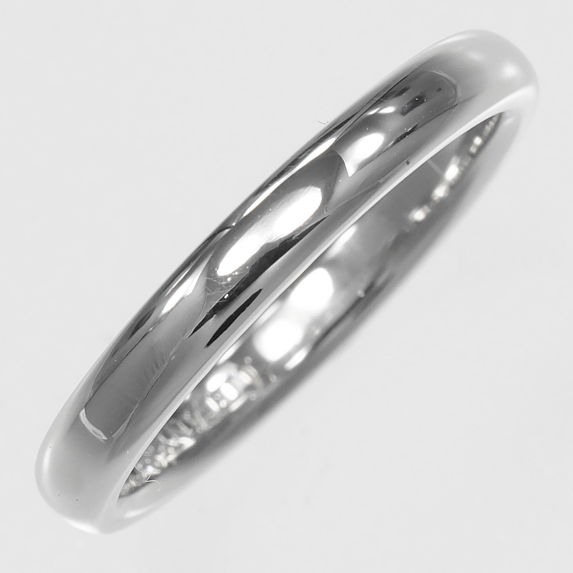 Tiffany Platinum 950 Band Ring (Pre-Owned)