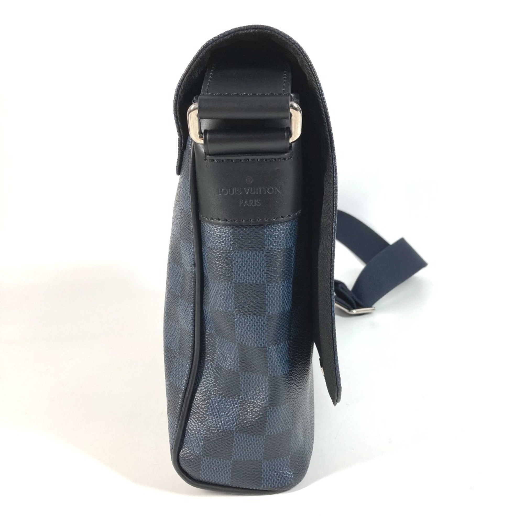 Louis Vuitton Damier Cobalt Multi-Color Navy Shoulder Bag (Pre-Owned)