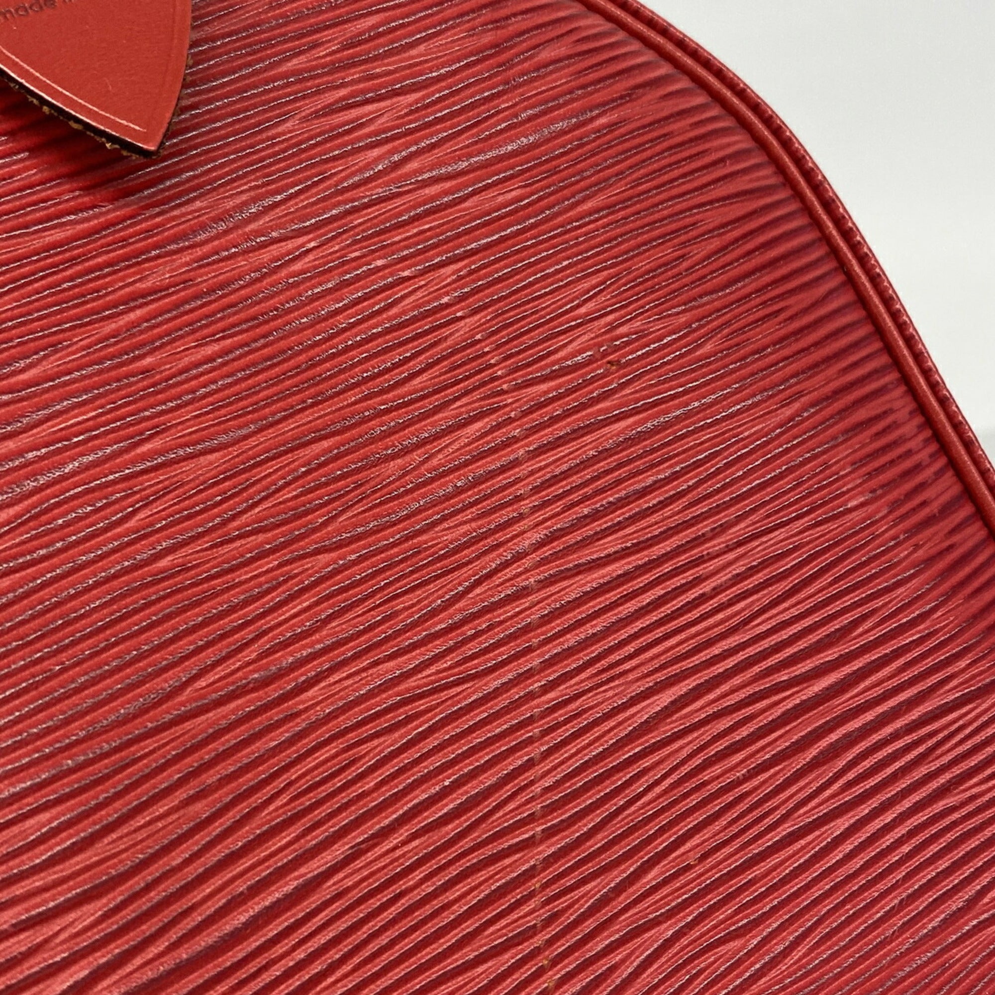 Louis Vuitton Castilian Red Handbag (Pre-Owned)