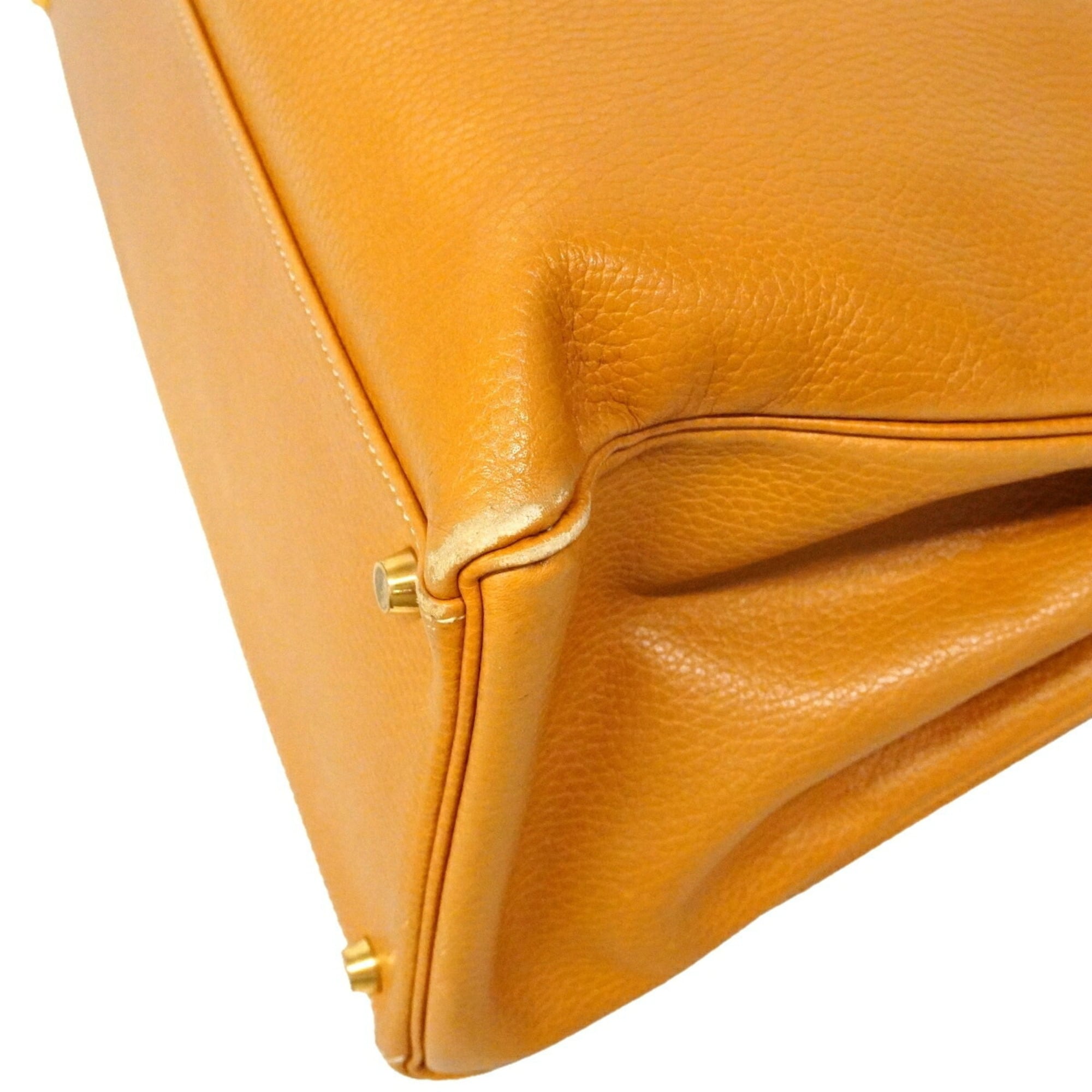 Hermes Natural Ardennes Leather Handbag (Pre-Owned)